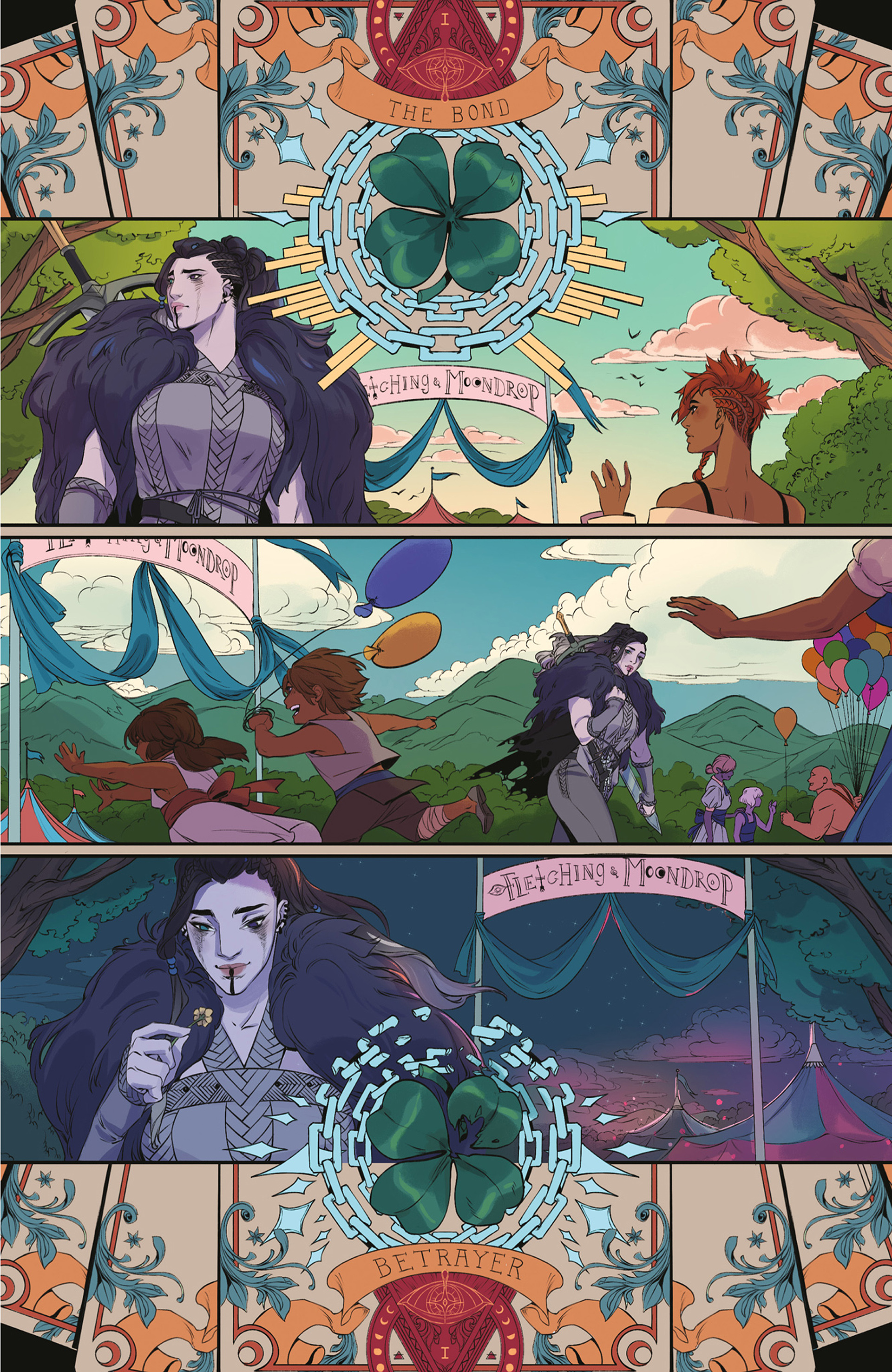 Read online Critical Role: The Mighty Nein Origins - Mollymauk Tealeaf comic -  Issue # Full - 39