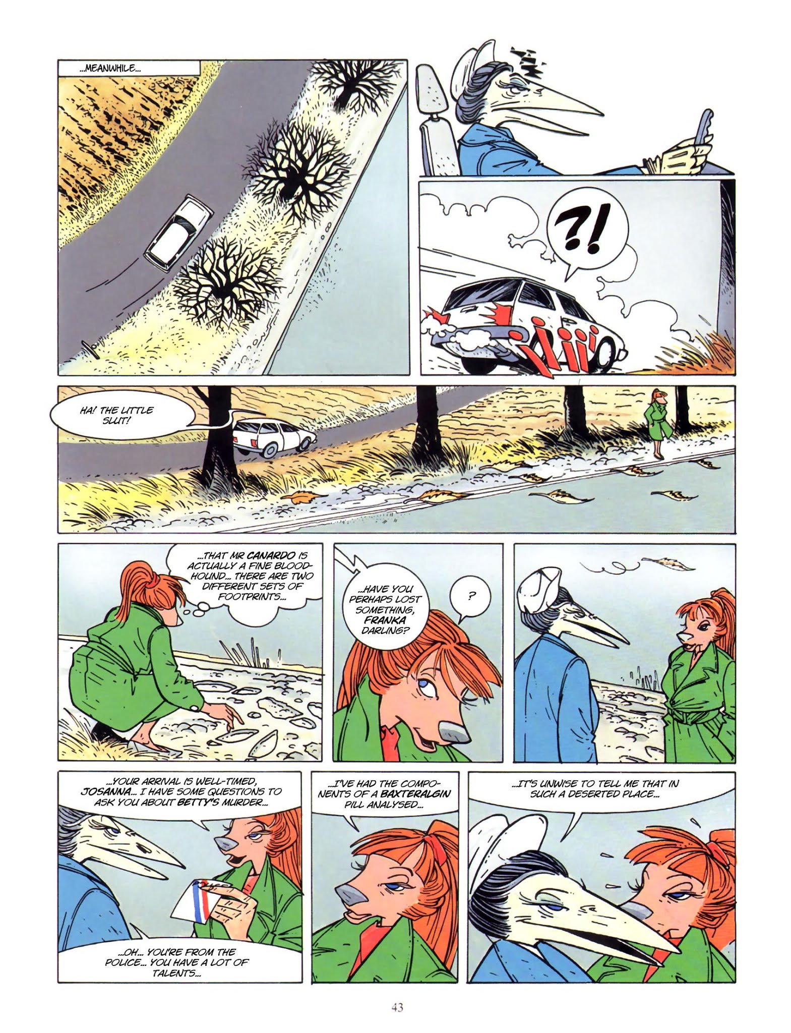 Read online Une enquête de l'inspecteur Canardo comic -  Issue #8 - 44
