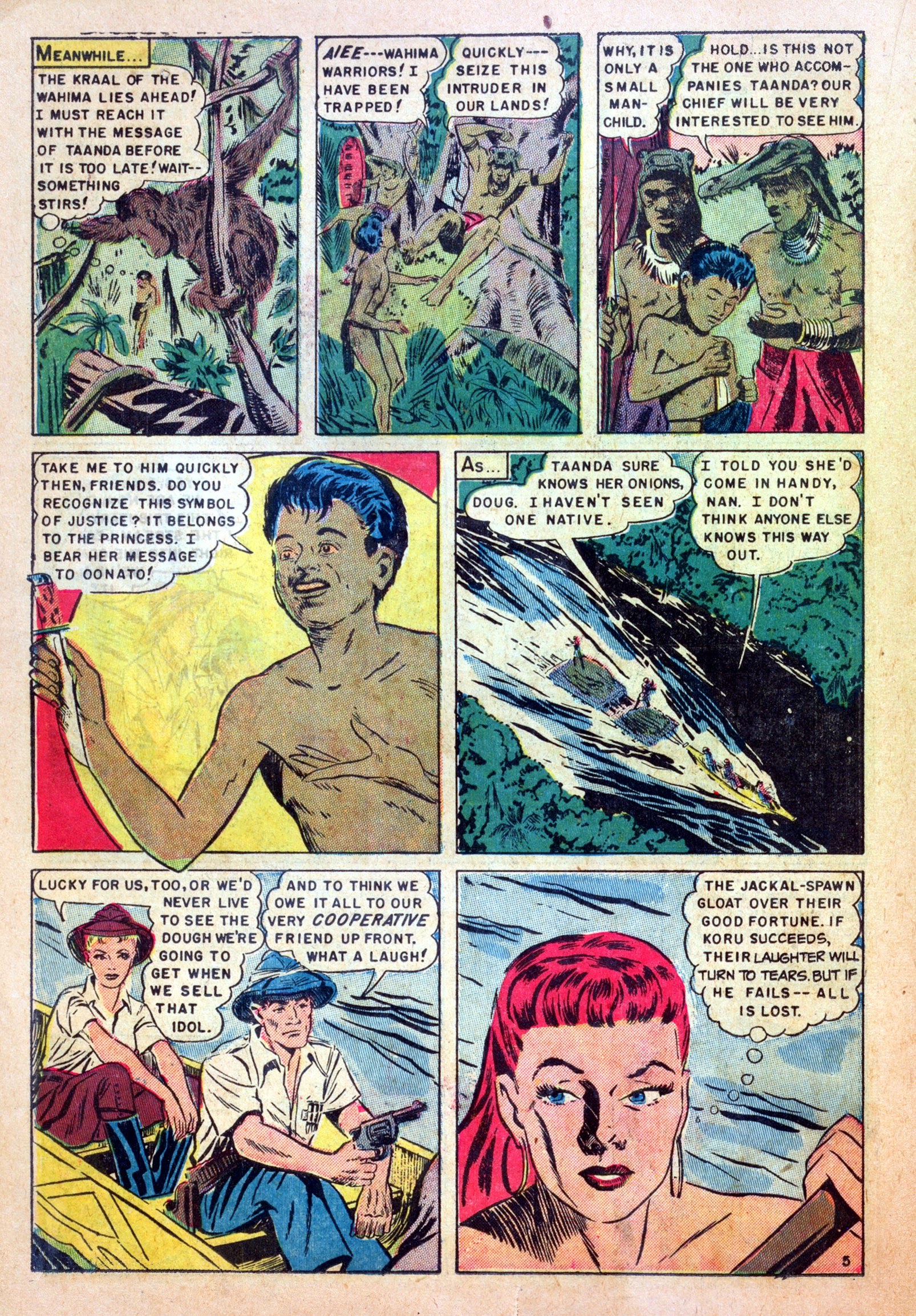 Read online Taanda White Princess of the Jungle comic -  Issue #1 - 22