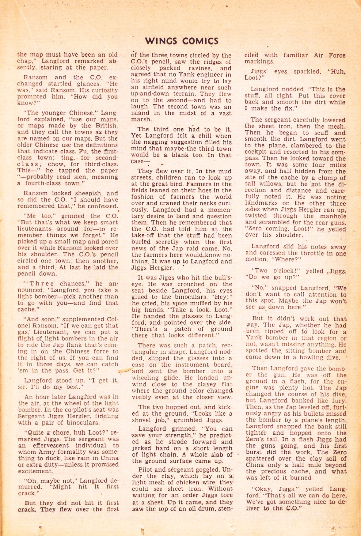 Read online Wings Comics comic -  Issue #55 - 29