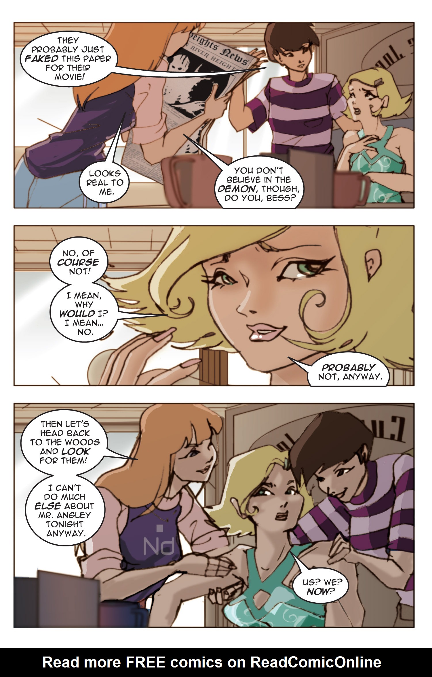 Read online Nancy Drew comic -  Issue #1 - 11