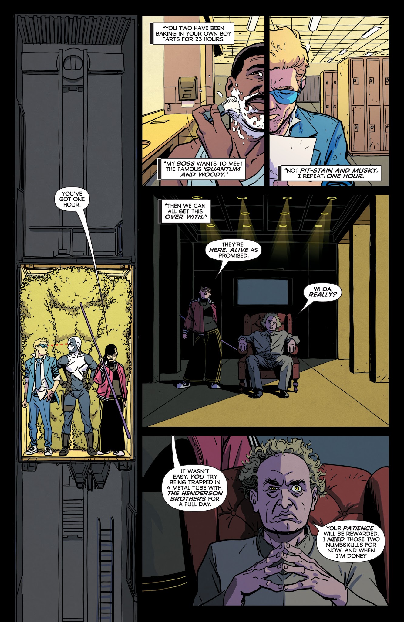 Read online Quantum and Woody! (2017) comic -  Issue #4 - 12