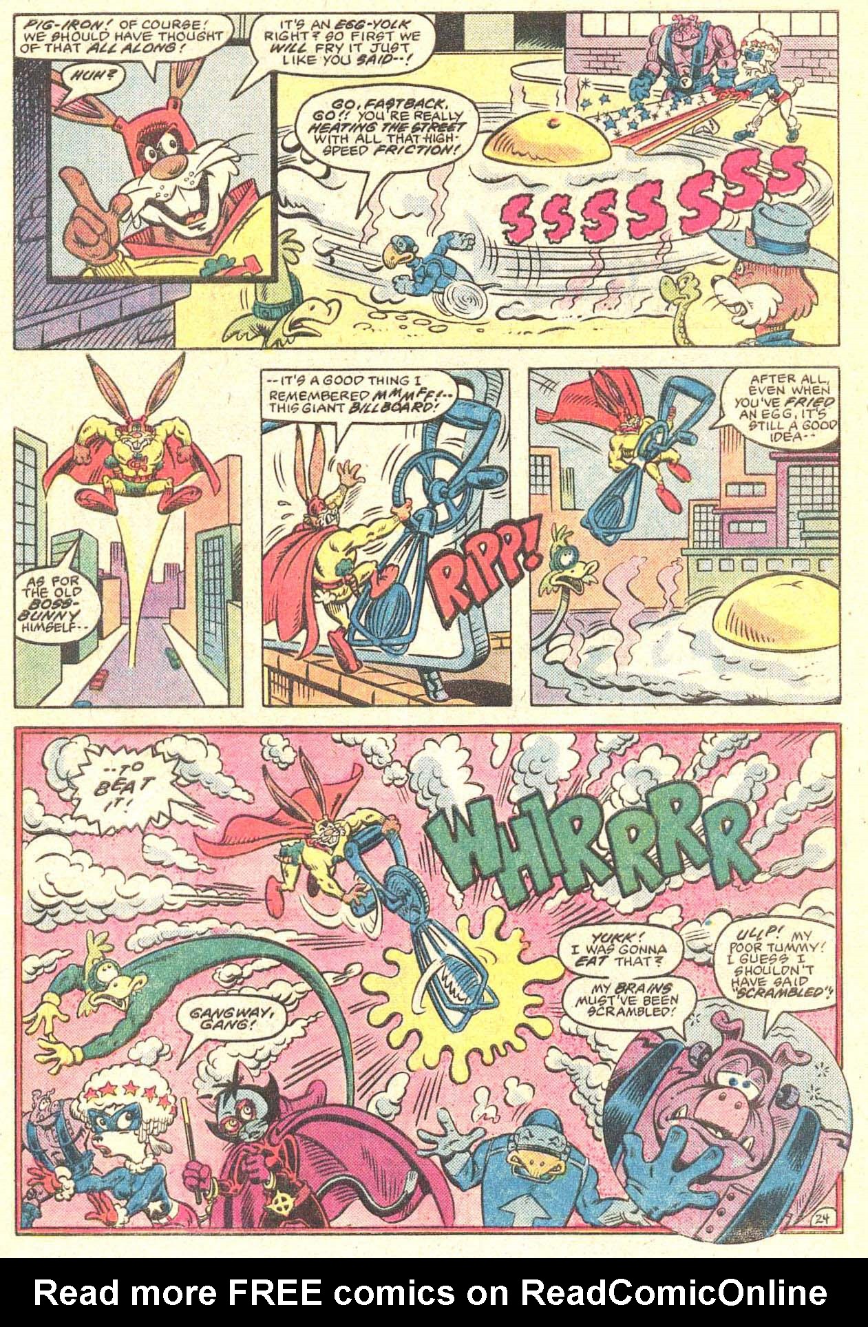 Read online Captain Carrot and His Amazing Zoo Crew! comic -  Issue #5 - 25