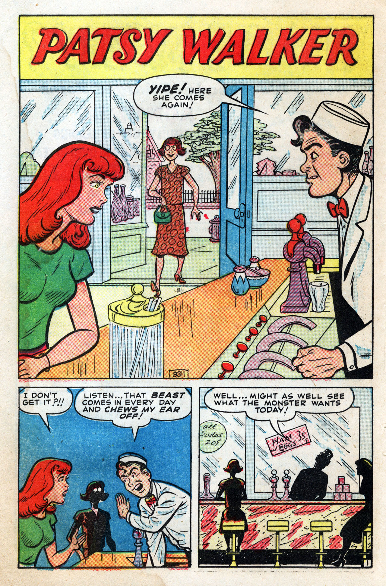 Read online Patsy Walker comic -  Issue #38 - 32