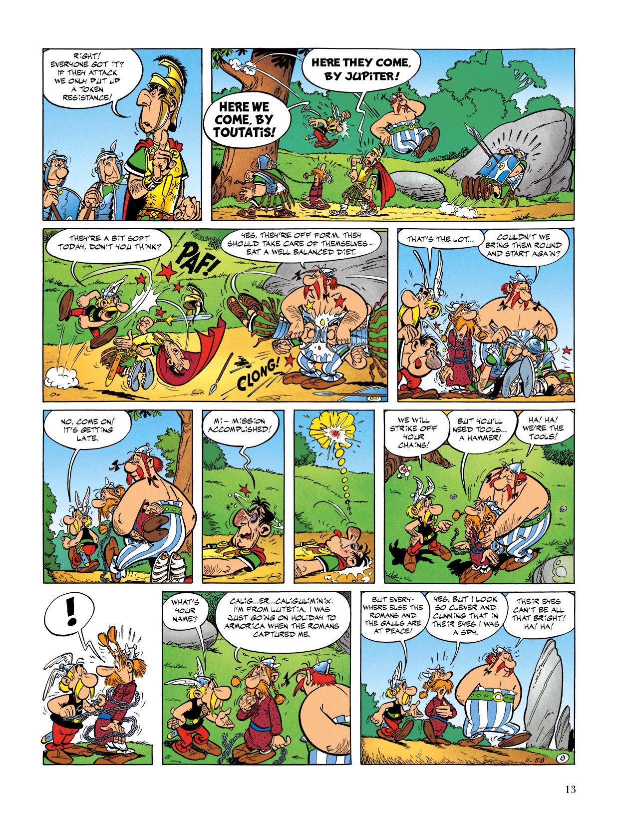 Read online Asterix comic -  Issue #1 - 14