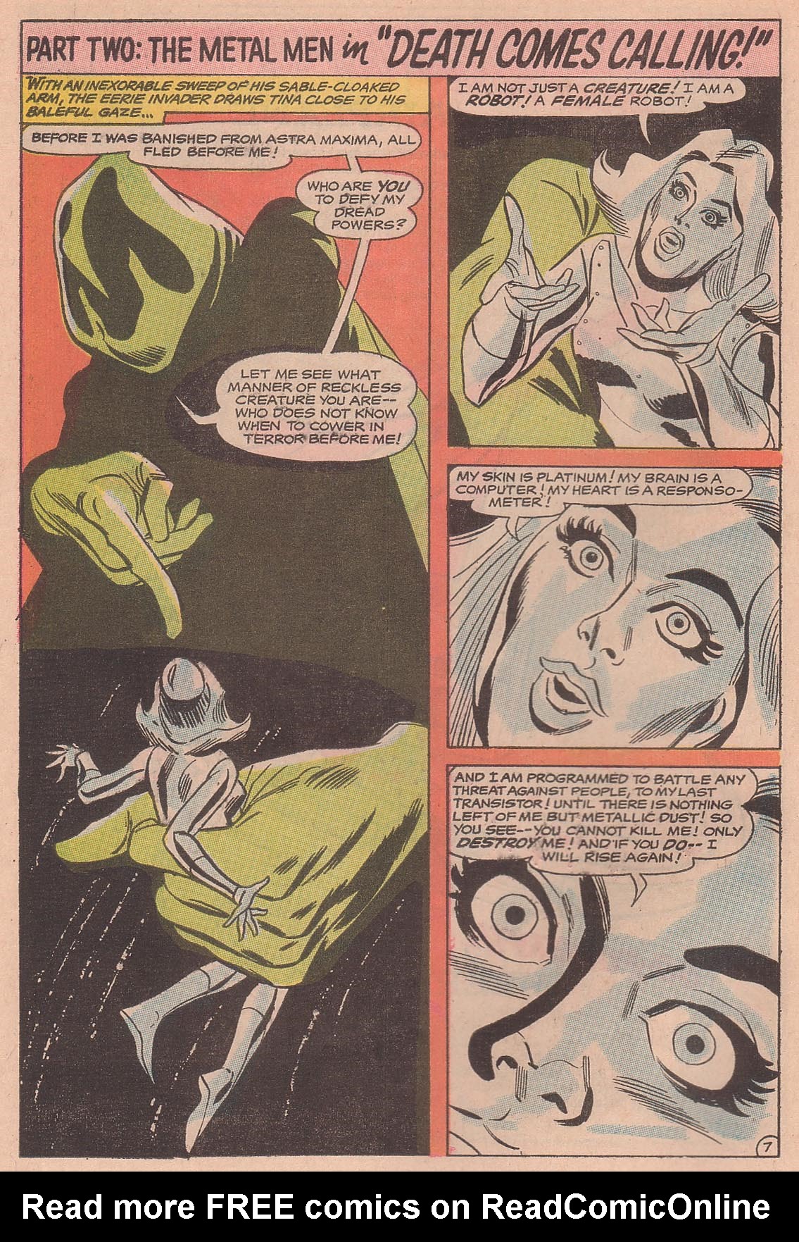Read online Metal Men (1963) comic -  Issue #34 - 10