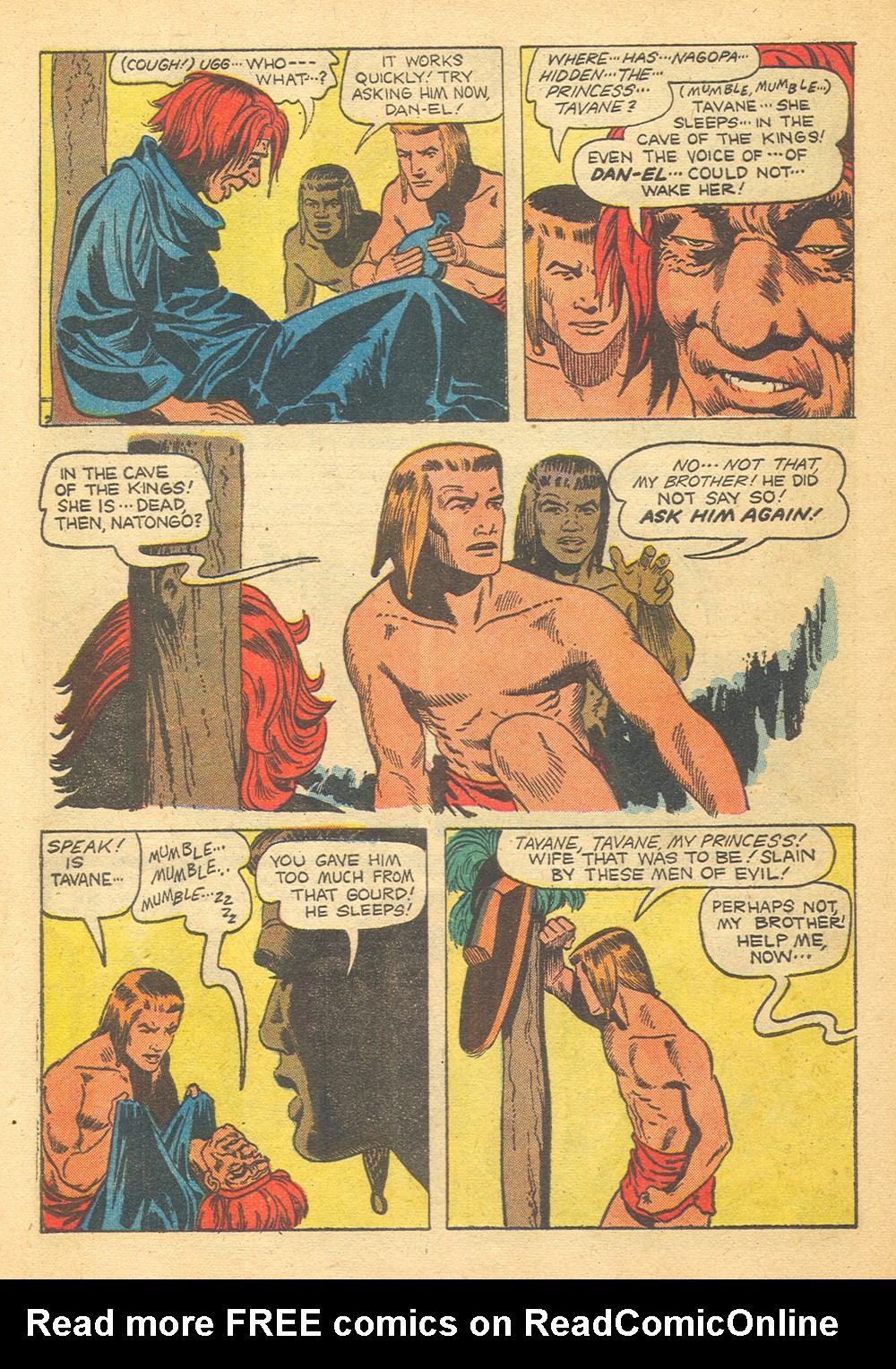 Read online Tarzan (1948) comic -  Issue #70 - 32