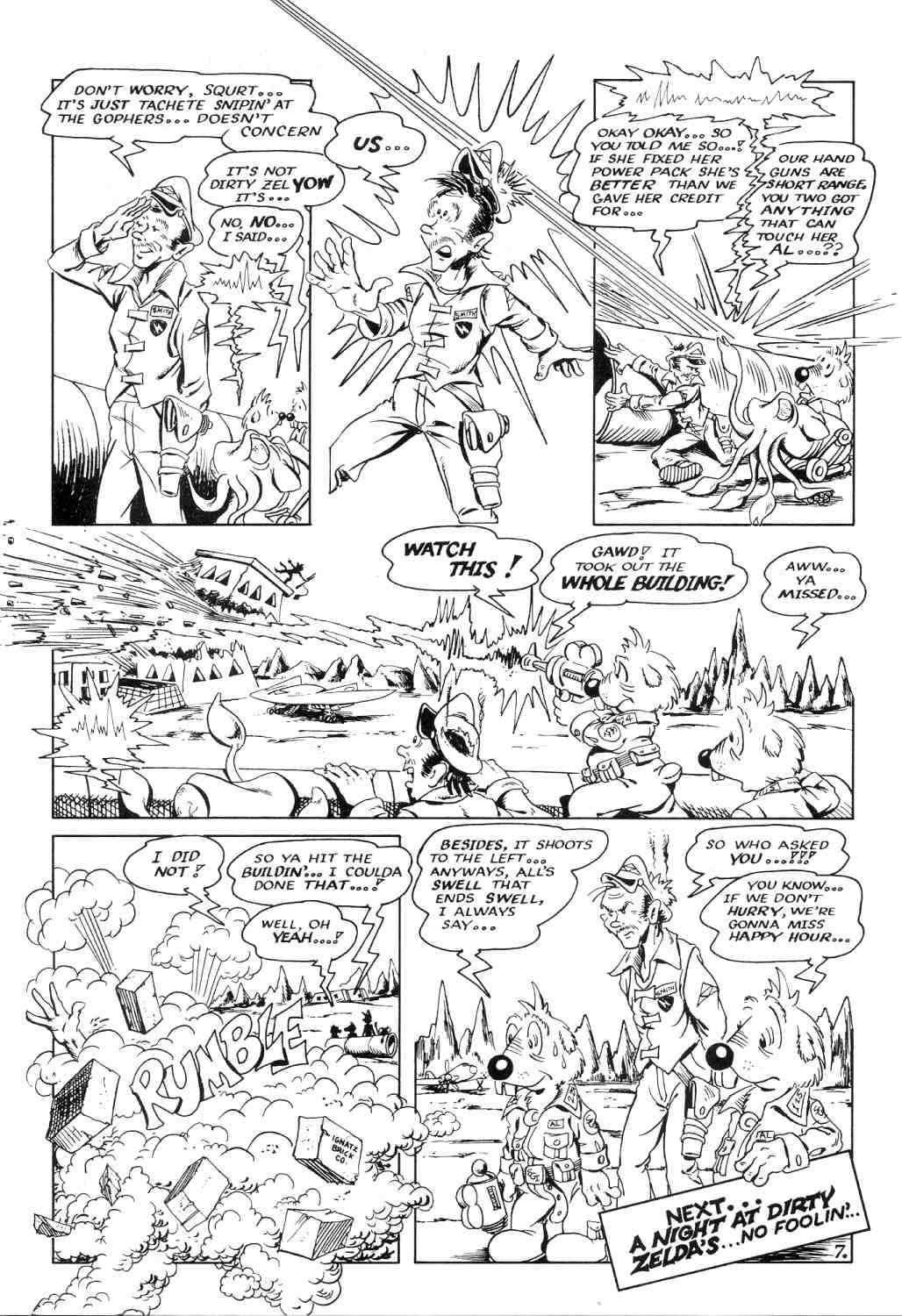 Read online Army  Surplus Komikz Featuring: Cutey Bunny comic -  Issue #3 - 32