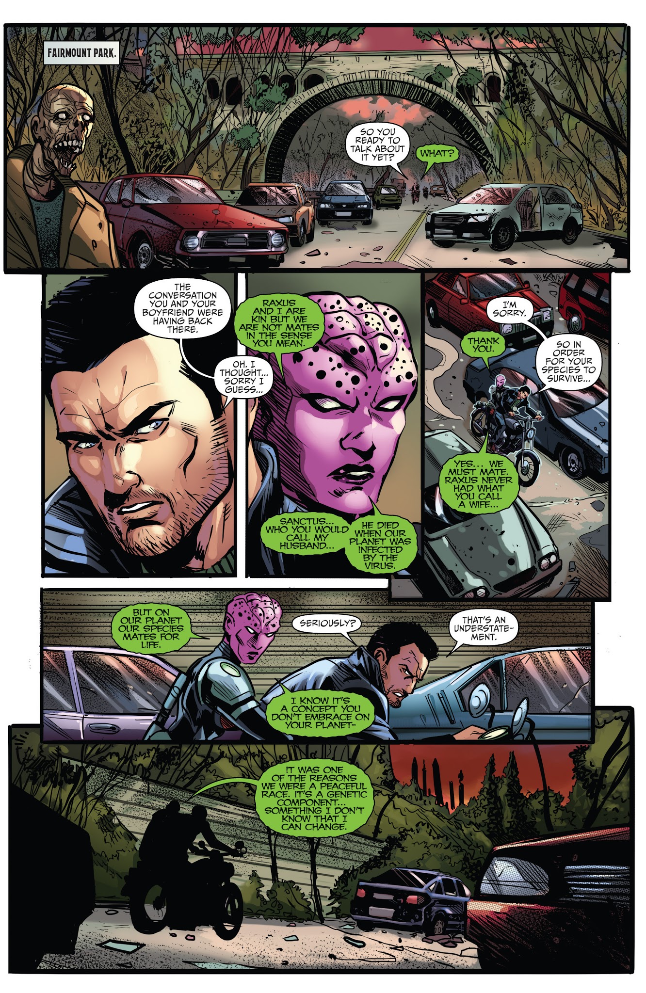 Read online Aliens vs. Zombies comic -  Issue #3 - 17