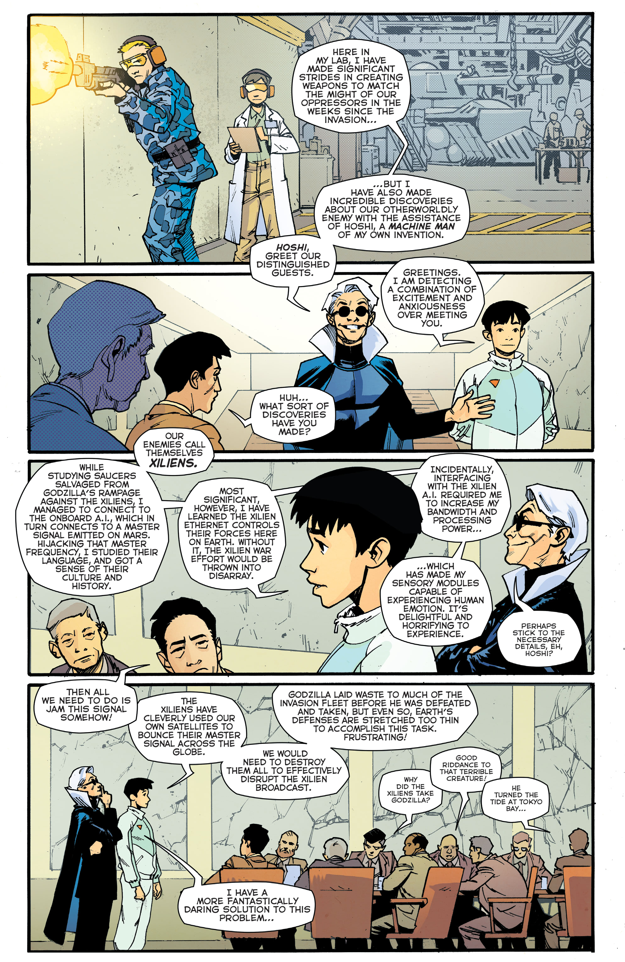 Read online Godzilla Rivals: Vs. King Ghidorah comic -  Issue # Full - 12