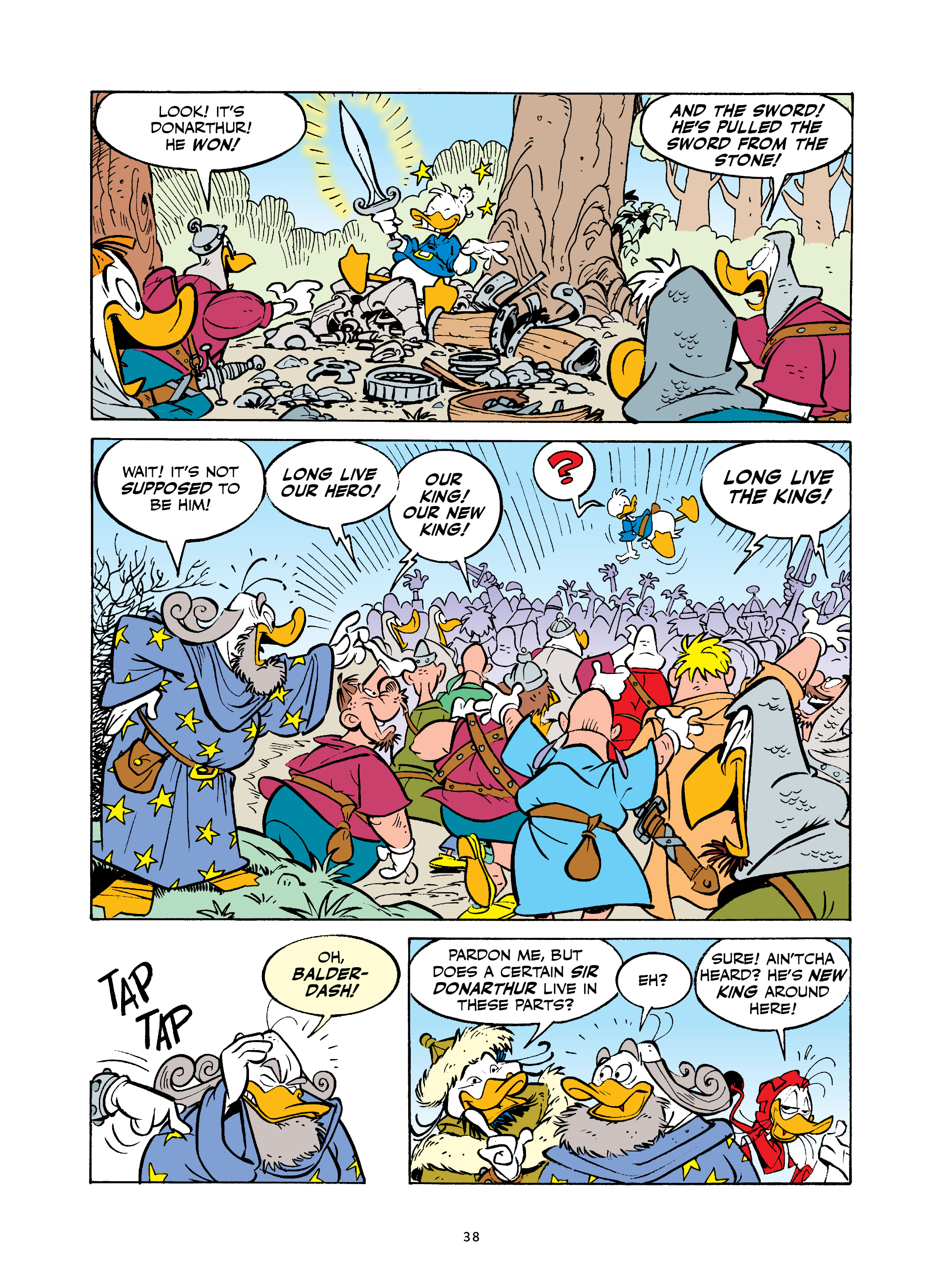 Read online Walt Disney's Mickey and Donald: "For Whom the Doorbell Tolls" and Other Tales Inspired by Hemingway comic -  Issue # TPB (Part 1) - 39