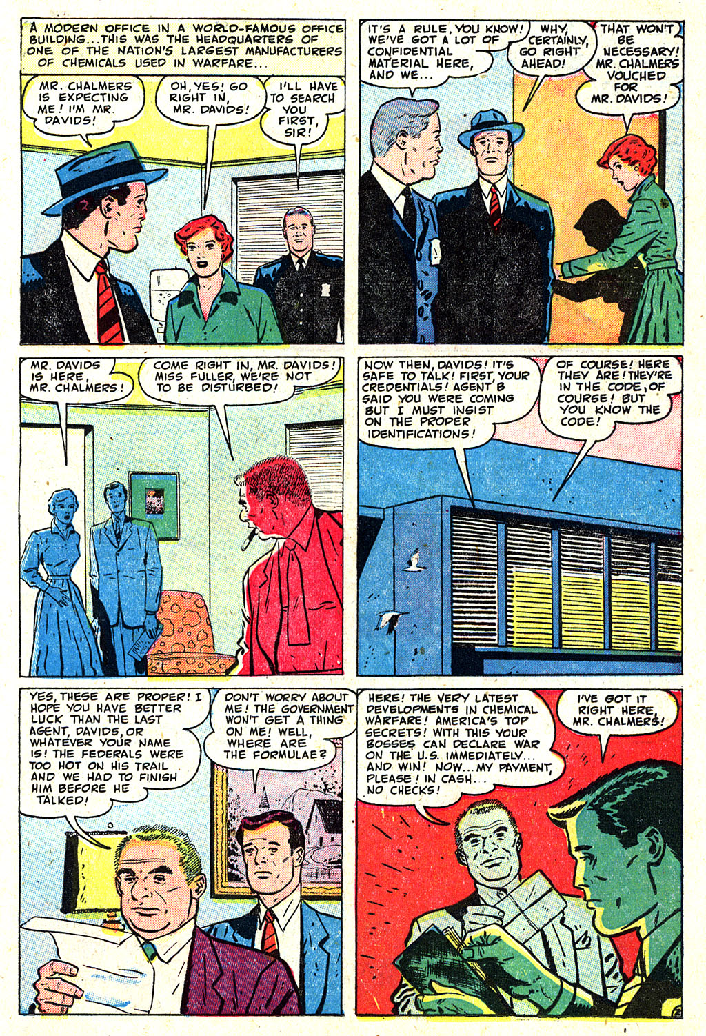 Read online Kent Blake of the Secret Service comic -  Issue #5 - 23