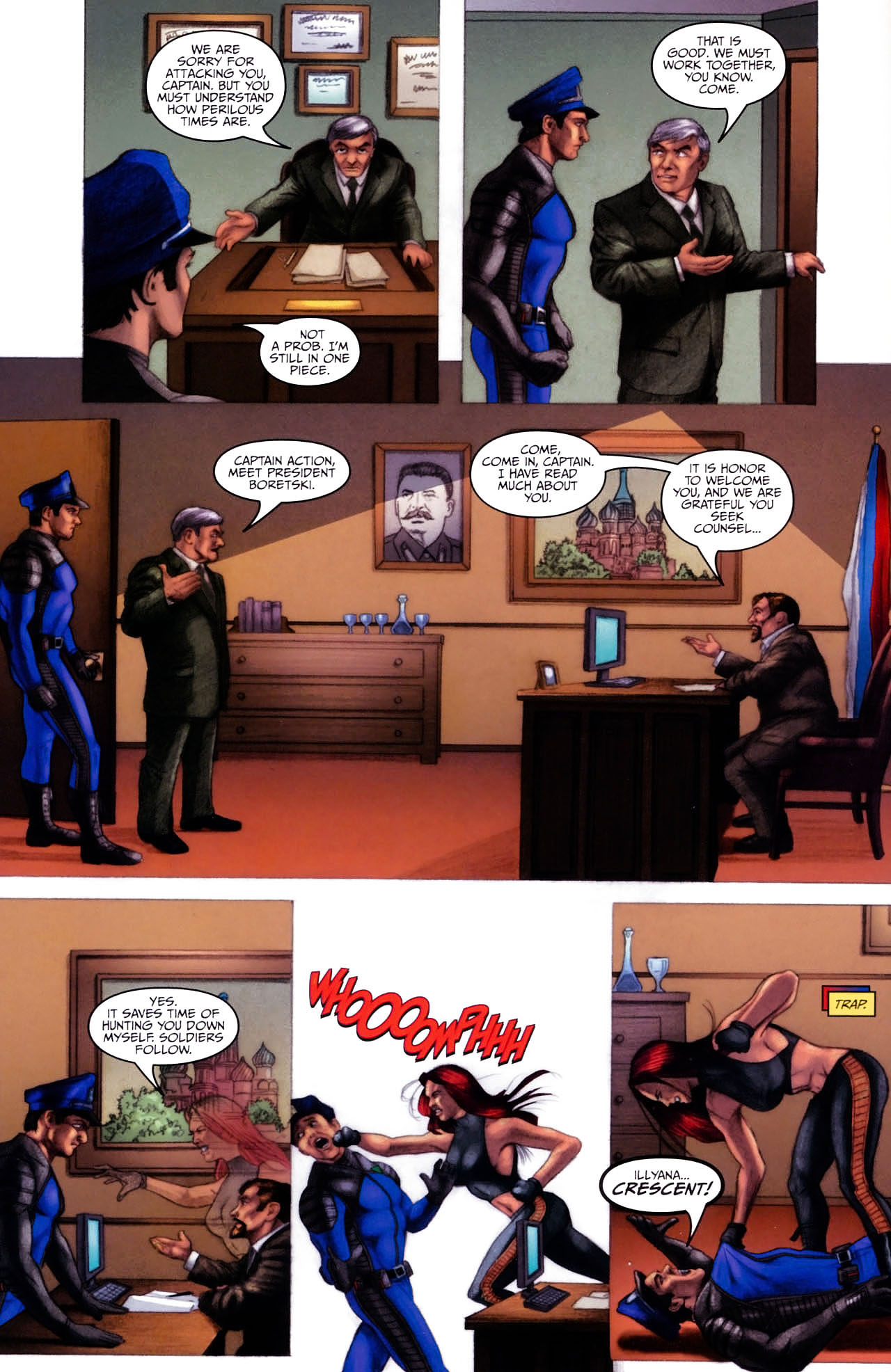 Read online Captain Action Comics comic -  Issue #2 - 7