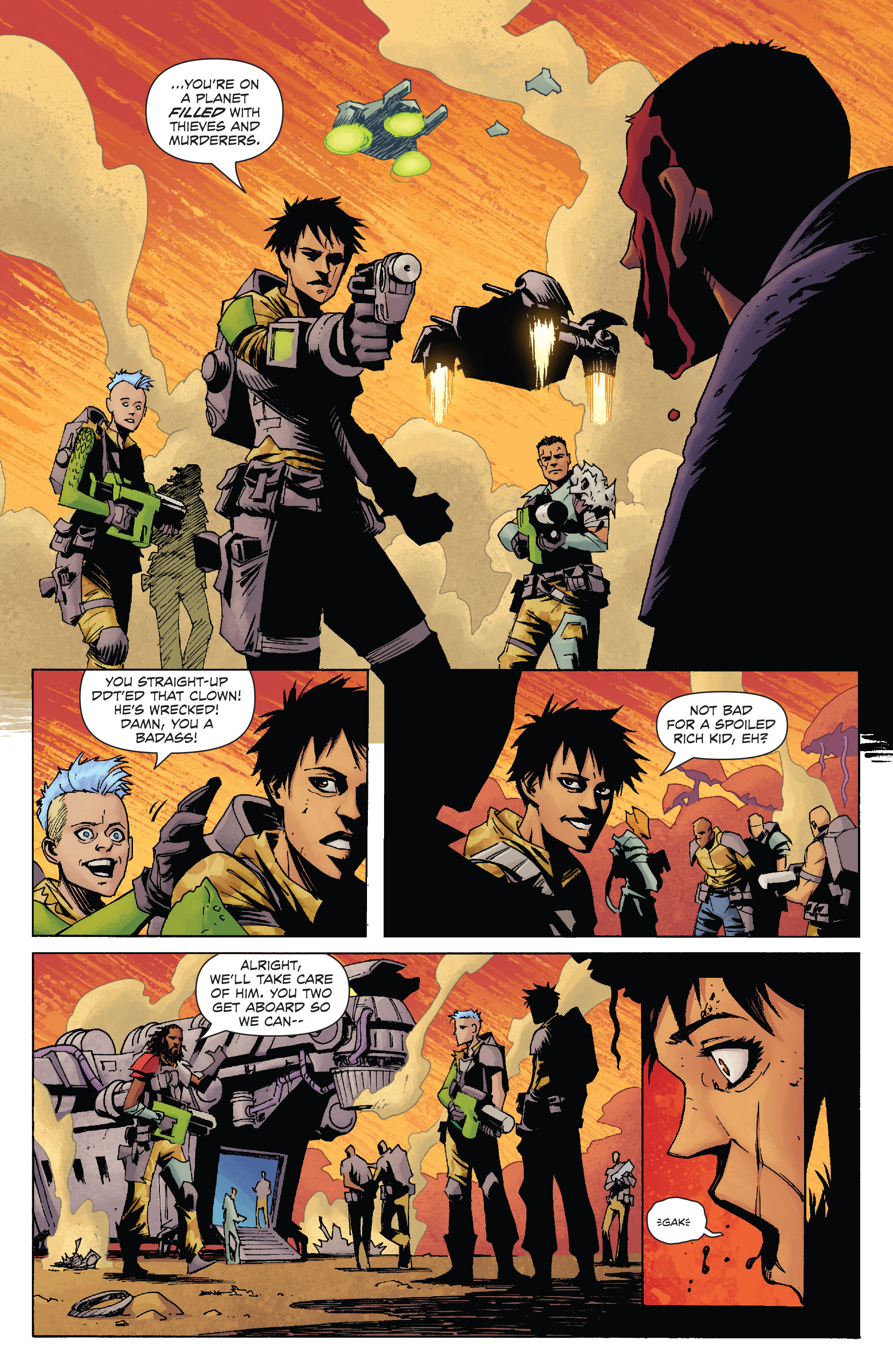 Read online Cluster comic -  Issue #4 - 19