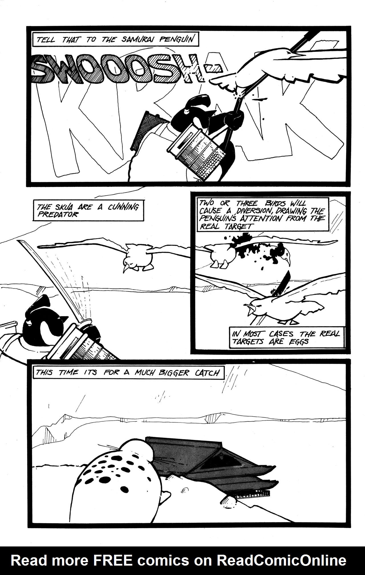 Read online Samurai Penguin comic -  Issue #1 - 20
