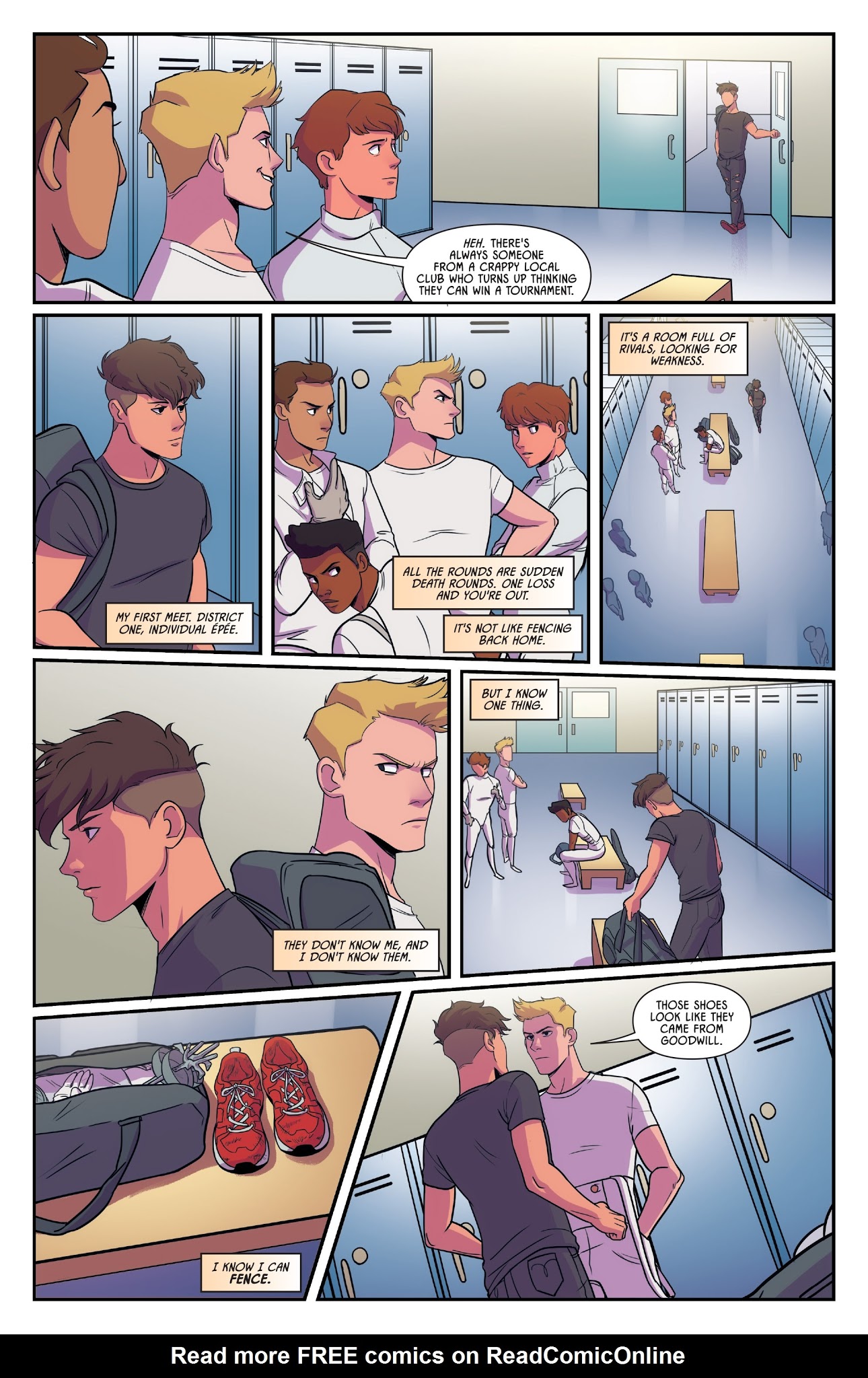 Read online Fence comic -  Issue #1 - 6