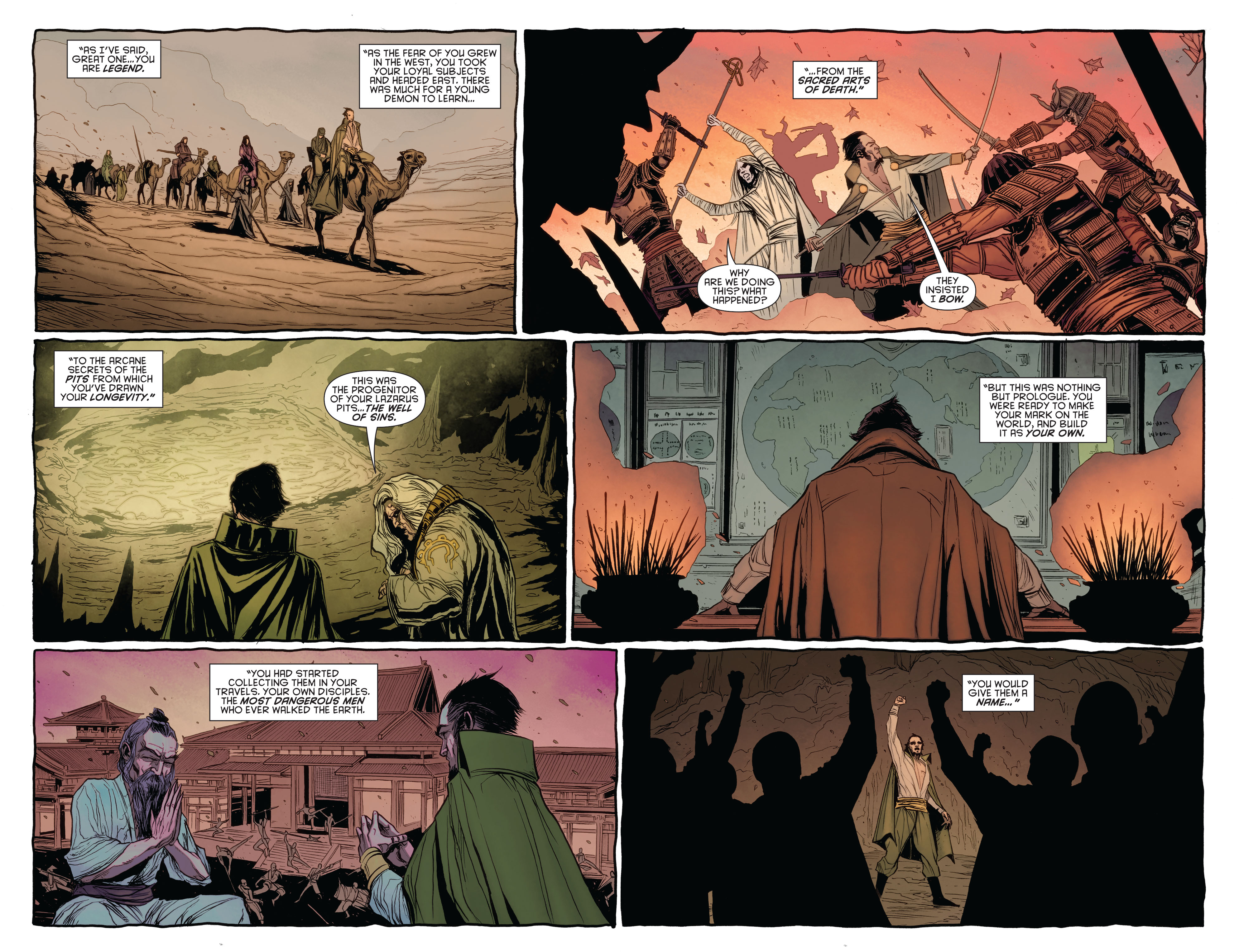 Read online Batman Arkham: Ra's Al Ghul comic -  Issue # TPB (Part 3) - 18