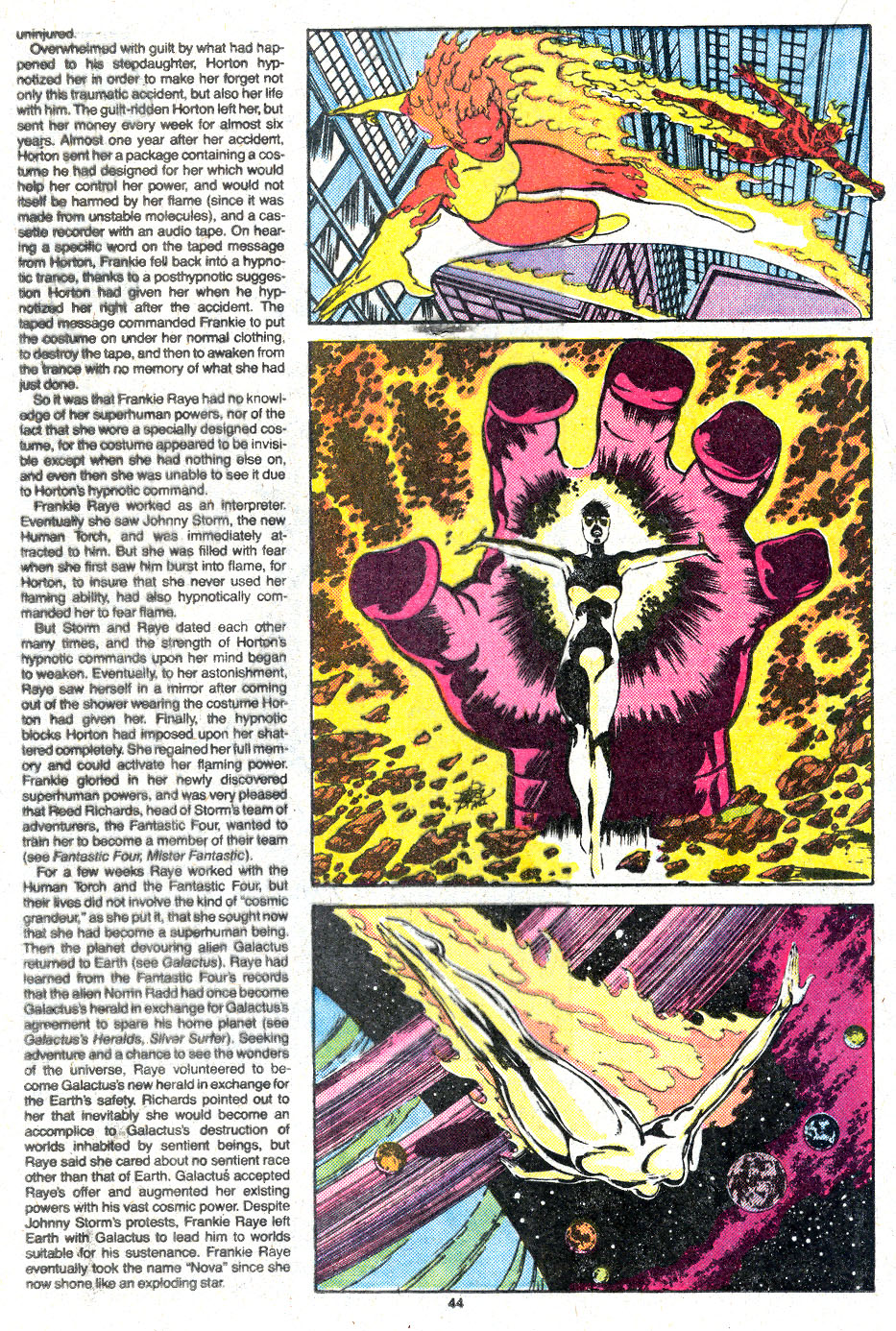 Read online The Official Handbook of the Marvel Universe Deluxe Edition comic -  Issue #9 - 50