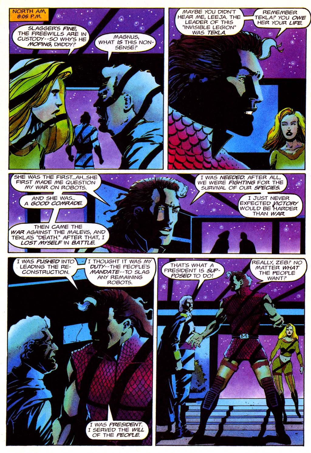 Read online Magnus Robot Fighter (1991) comic -  Issue #50 - 12