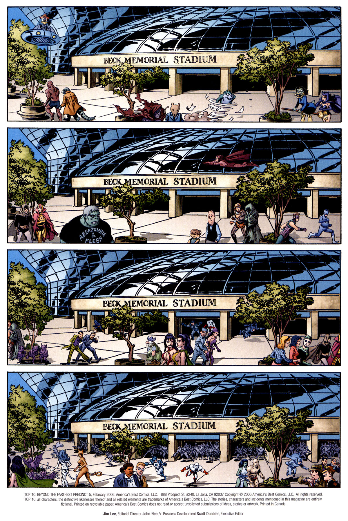 Read online Top 10: Beyond The Farthest Precinct comic -  Issue #5 - 2