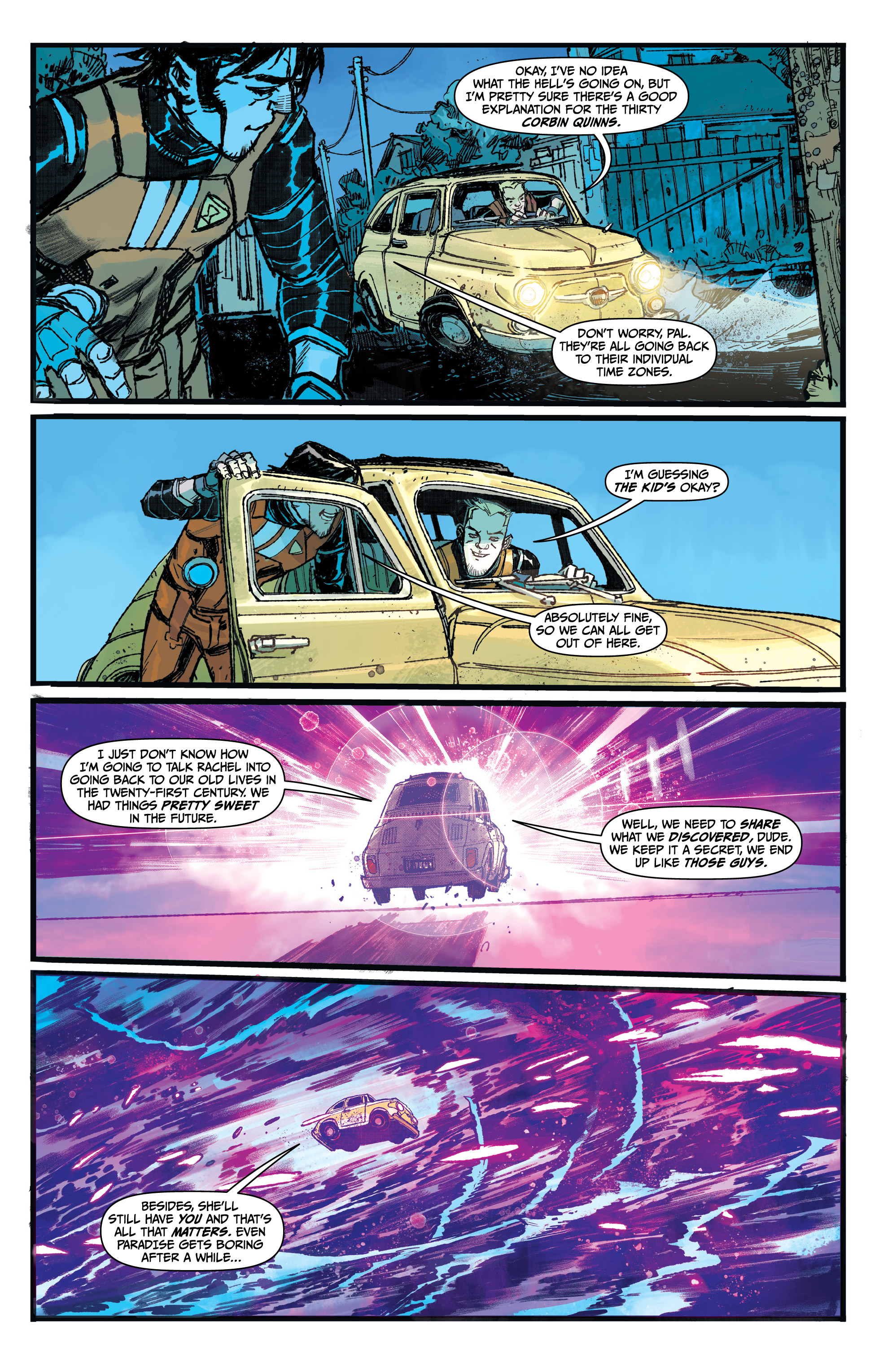 Read online Chrononauts: Futureshock comic -  Issue #4 - 24