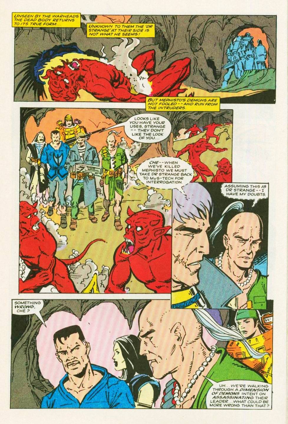 Read online Warheads comic -  Issue #10 - 13