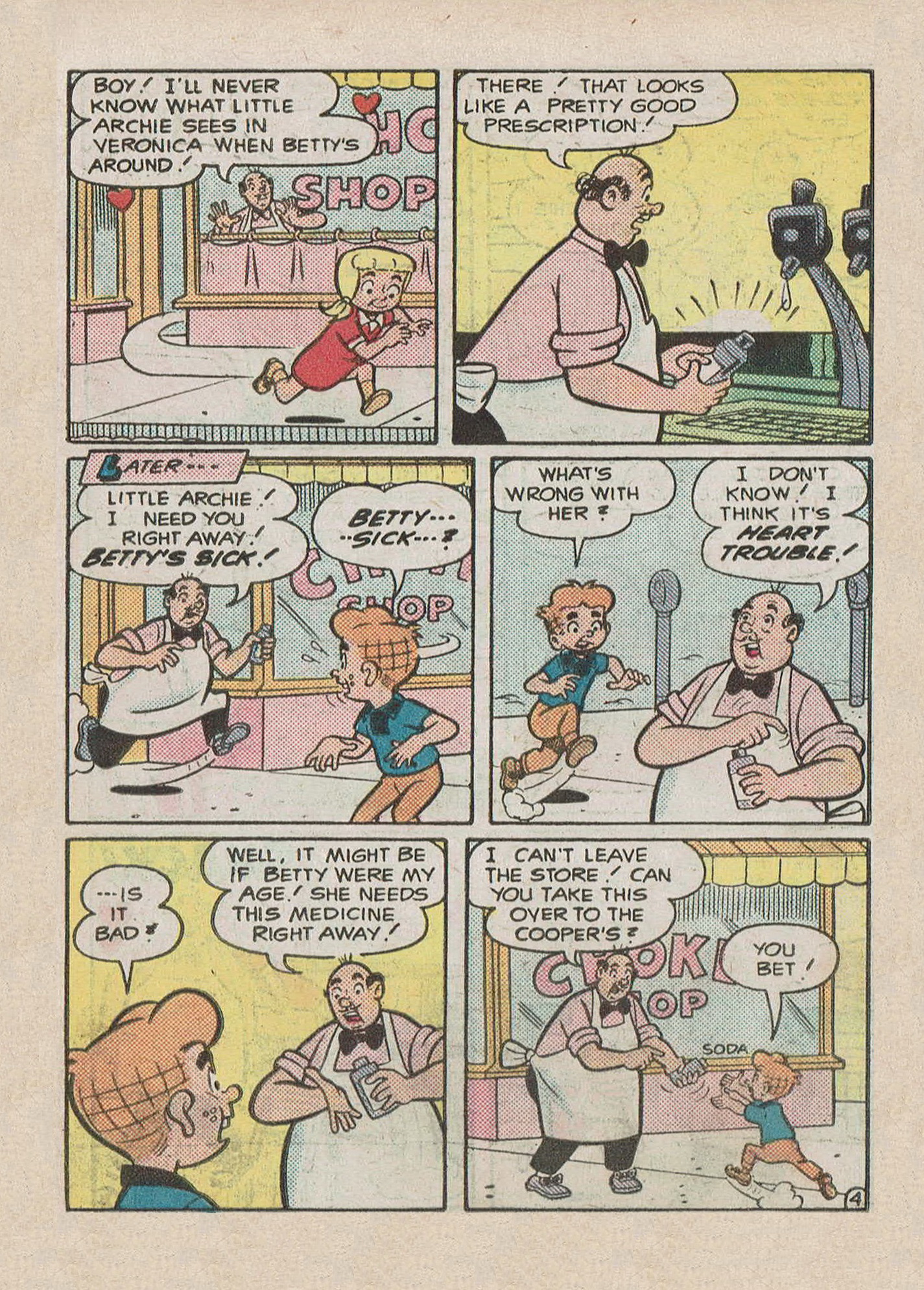 Read online Little Archie Comics Digest Magazine comic -  Issue #25 - 78