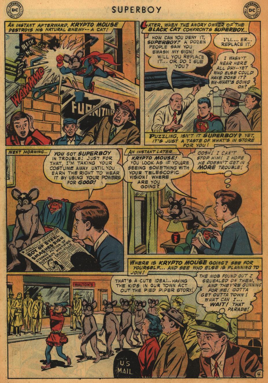 Read online Superboy (1949) comic -  Issue #65 - 24