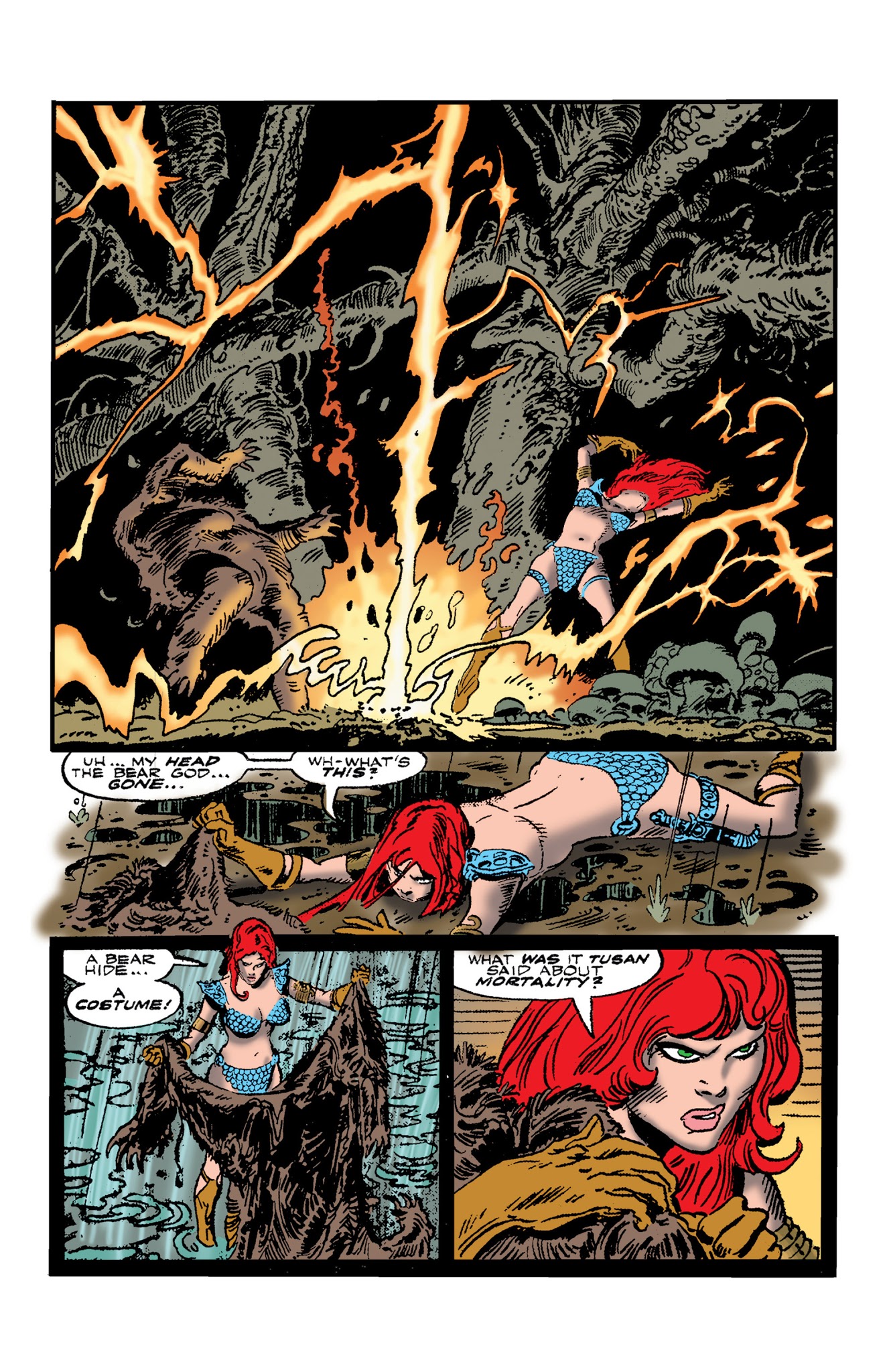 Read online The Adventures of Red Sonja comic -  Issue # TPB 1 - 91