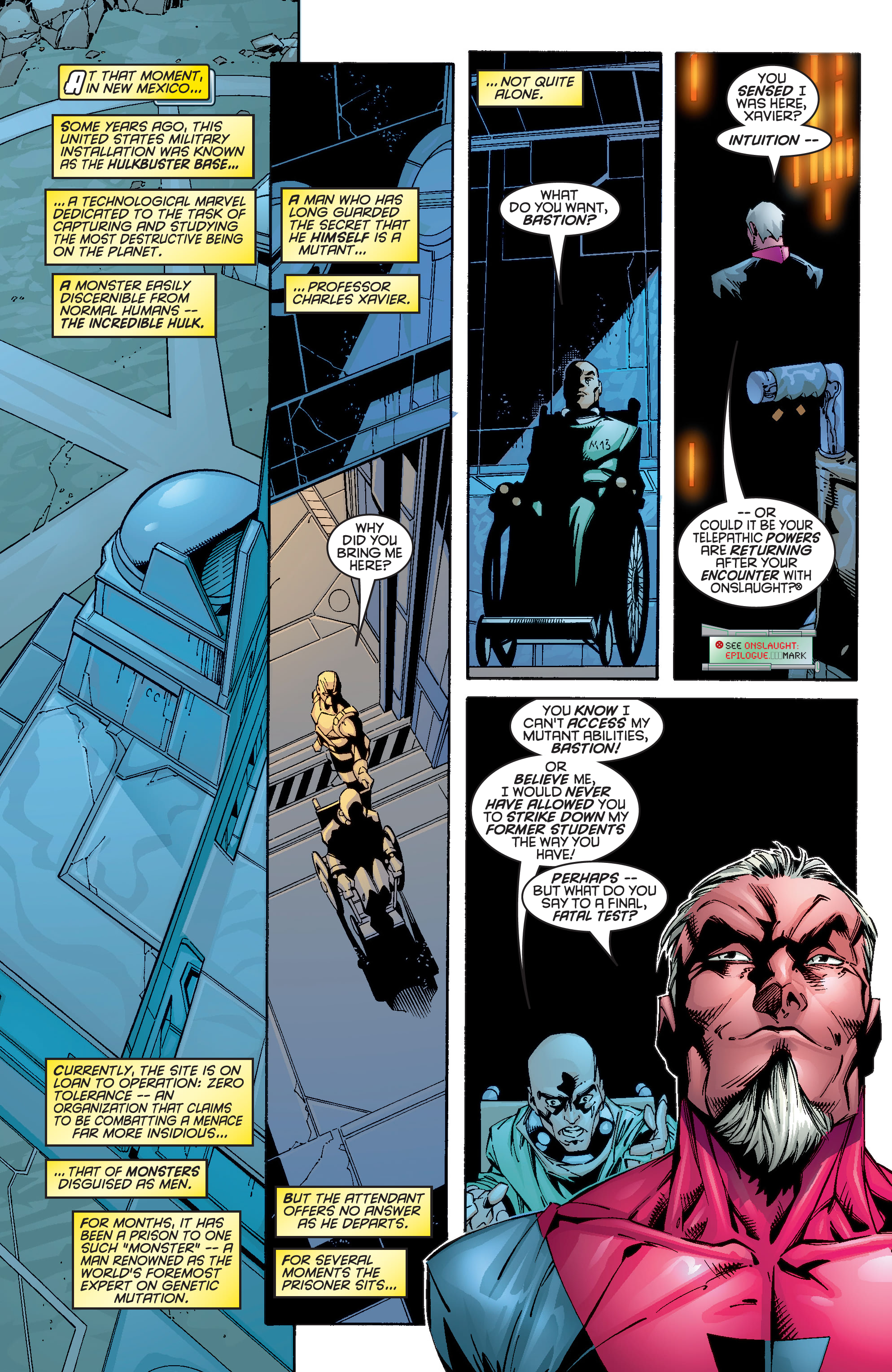 Read online X-Men Milestones: Operation Zero Tolerance comic -  Issue # TPB (Part 2) - 21