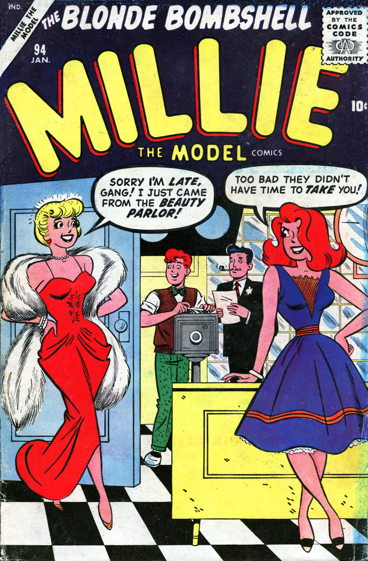 Read online Millie the Model comic -  Issue #94 - 1