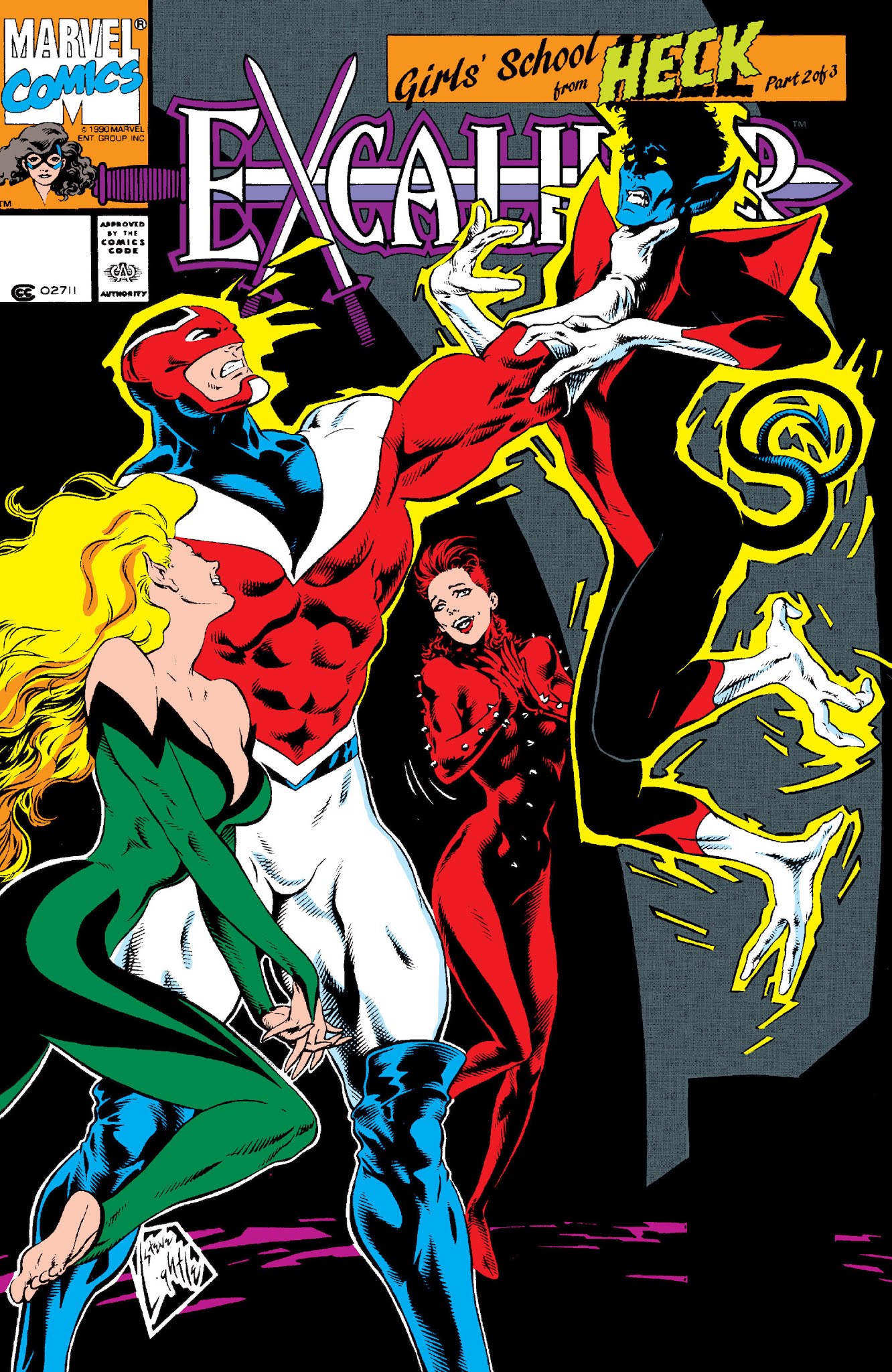 Read online Excalibur (1988) comic -  Issue # TPB 5 (Part 1) - 91