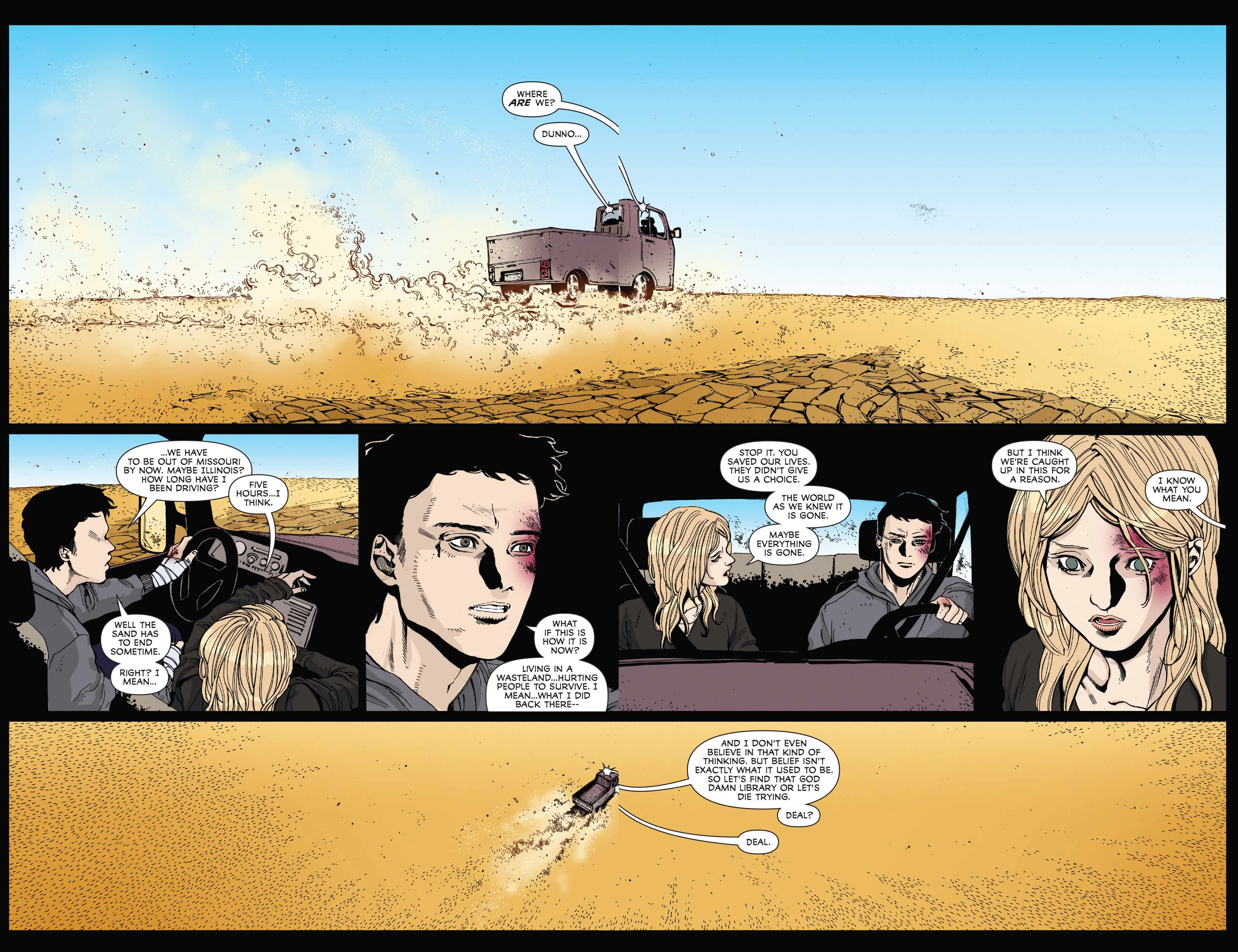Read online Clive Barker's Next Testament comic -  Issue #7 - 8
