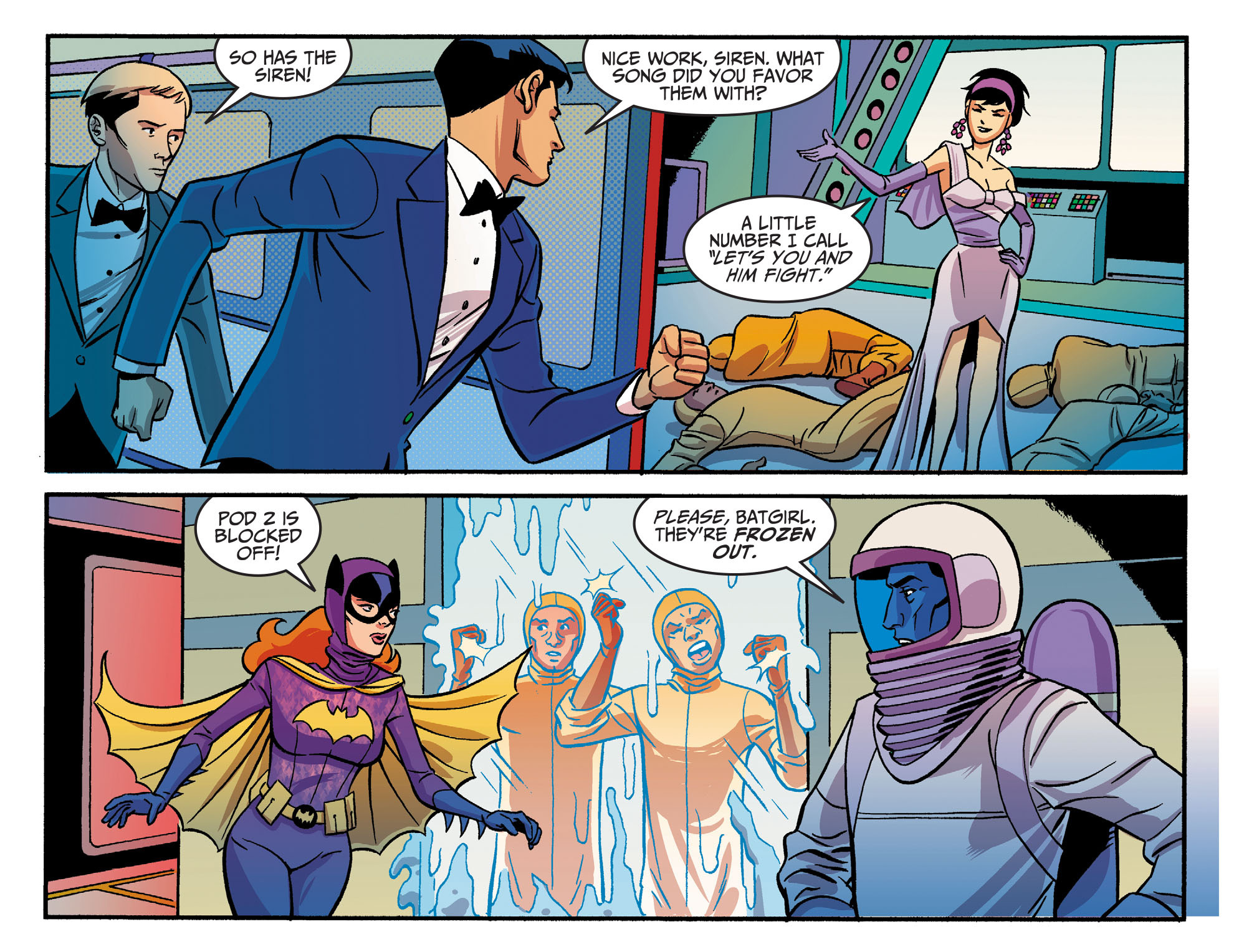 Read online Batman '66 Meets the Man from U.N.C.L.E. comic -  Issue #12 - 13