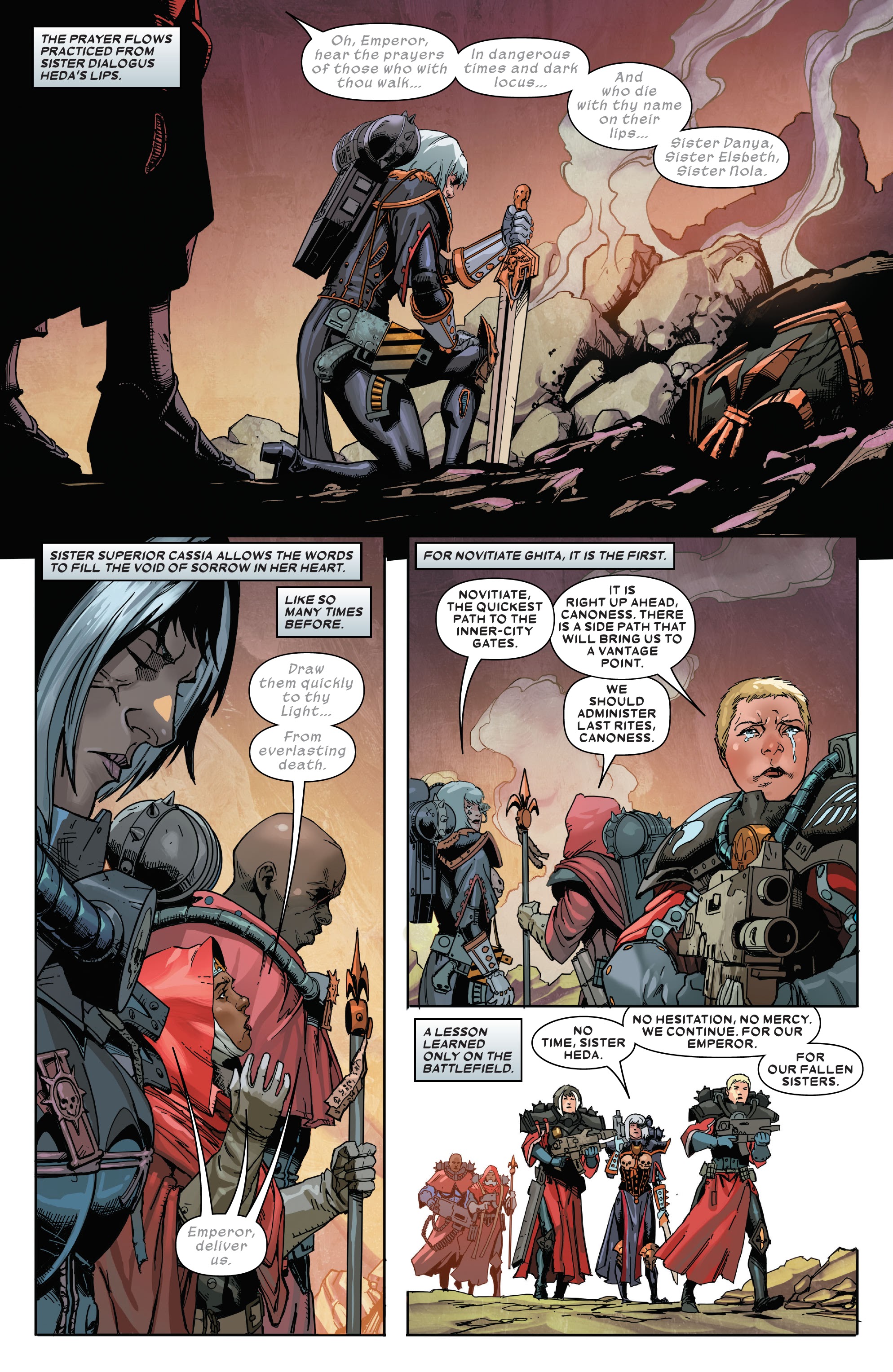Read online Warhammer 40,000: Sisters Of Battle comic -  Issue #1 - 19