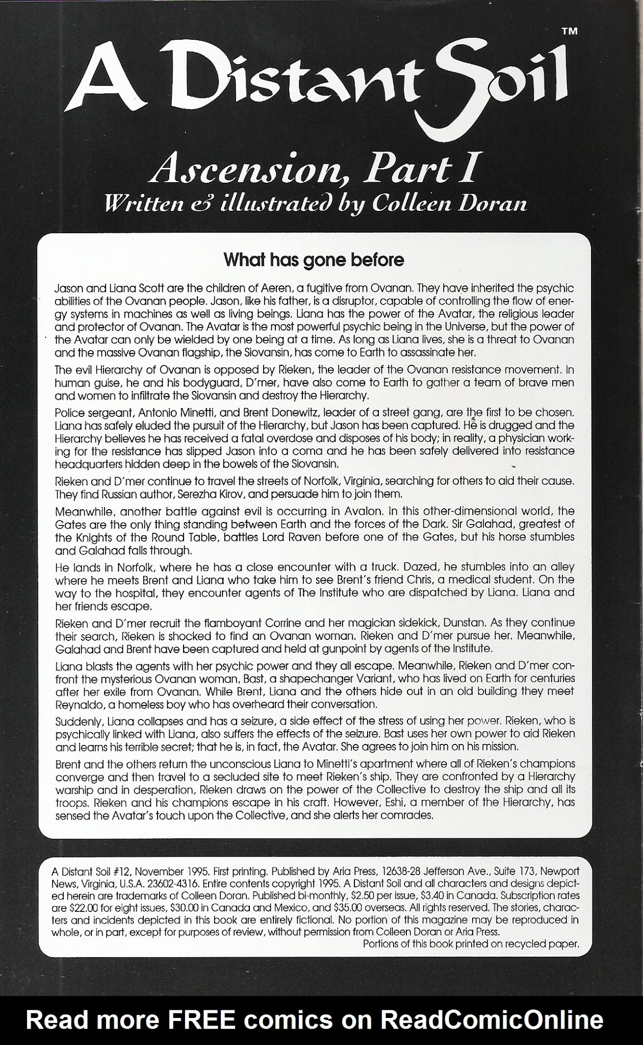 Read online A Distant Soil comic -  Issue #12 - 2