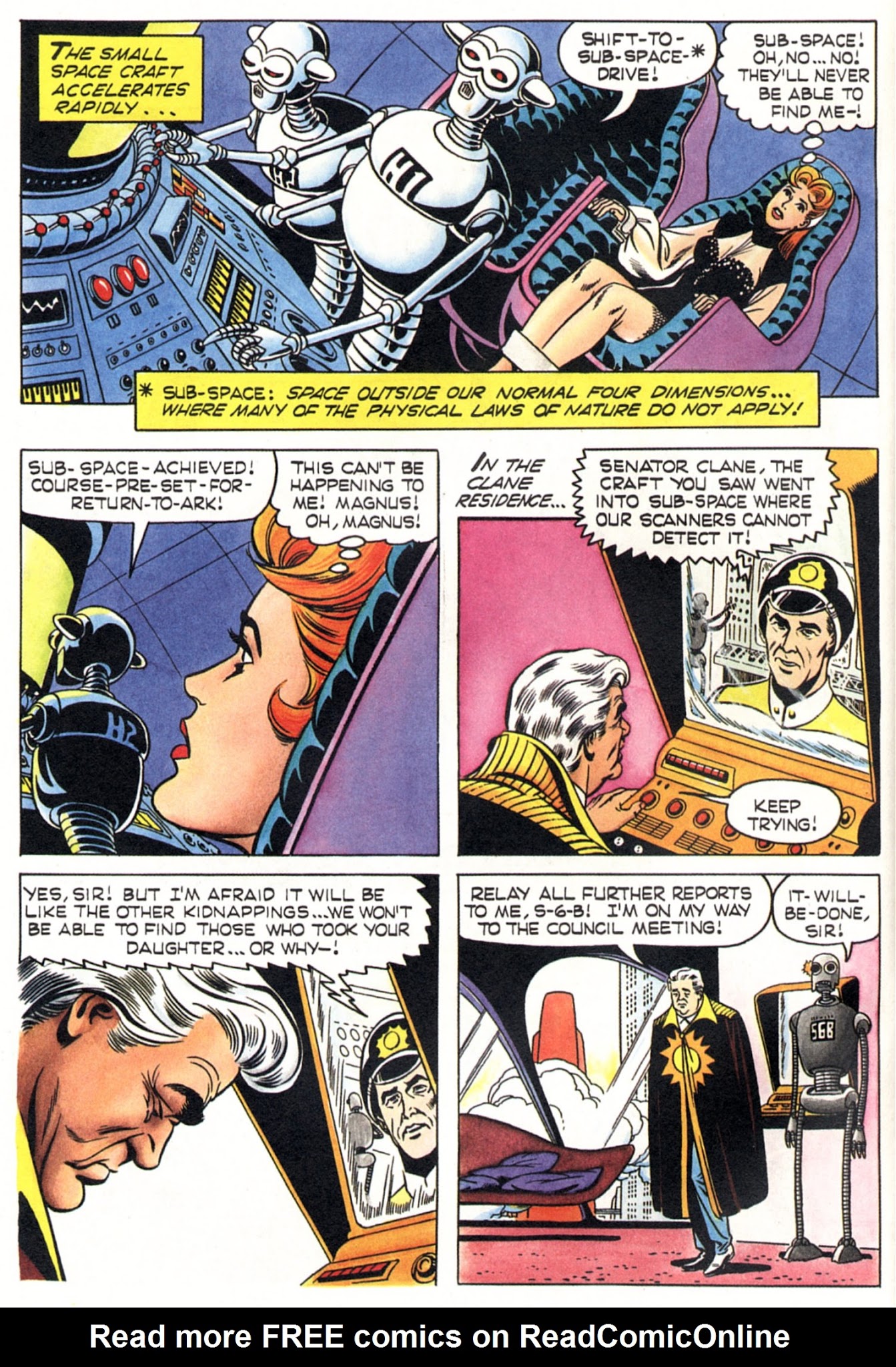Read online Vintage Magnus, Robot Fighter comic -  Issue #3 - 3