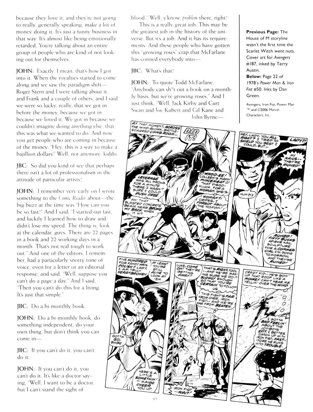 Read online Modern Masters comic -  Issue #7 - 85