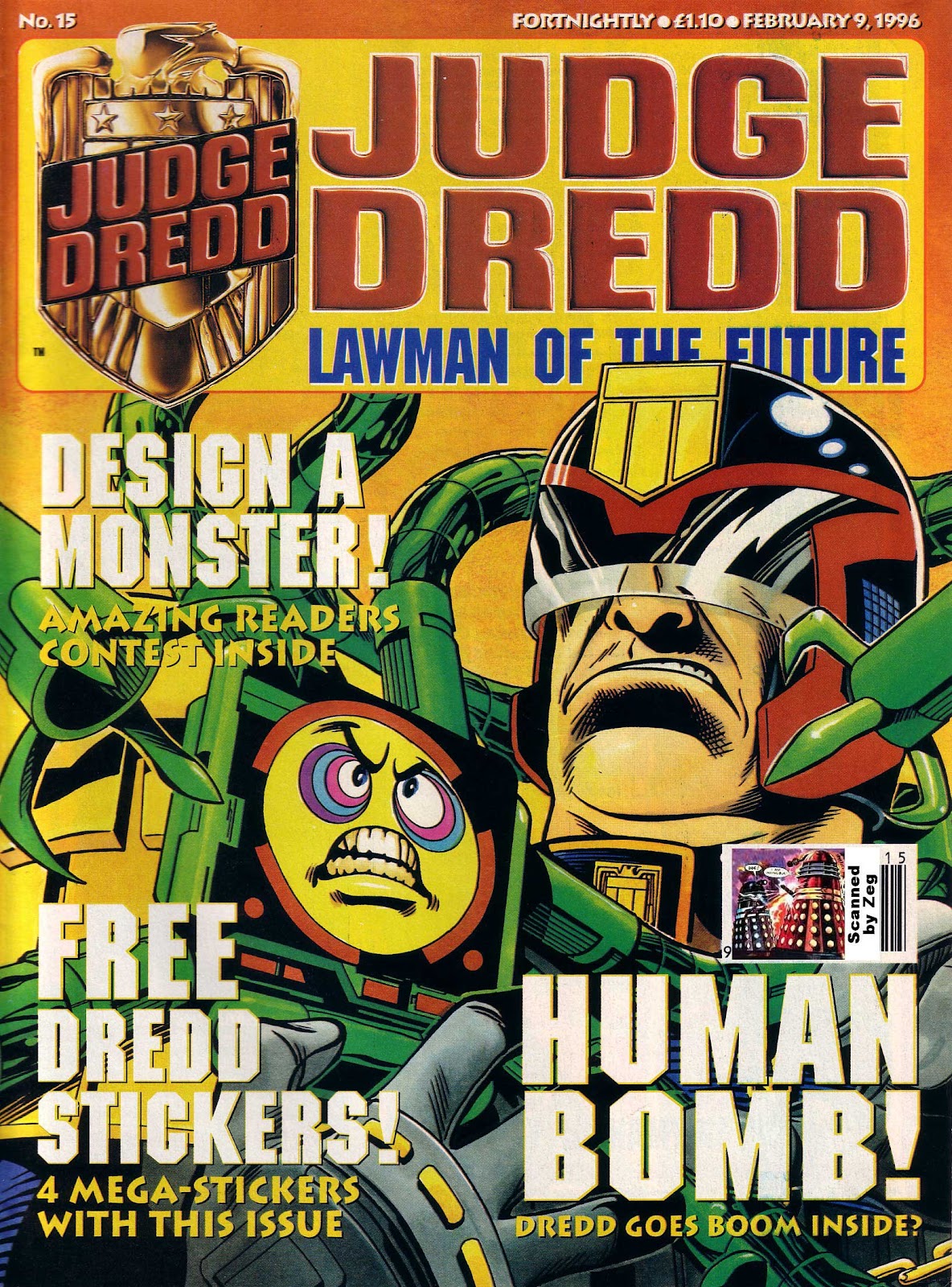 Judge Dredd Lawman of the Future issue 15 - Page 1