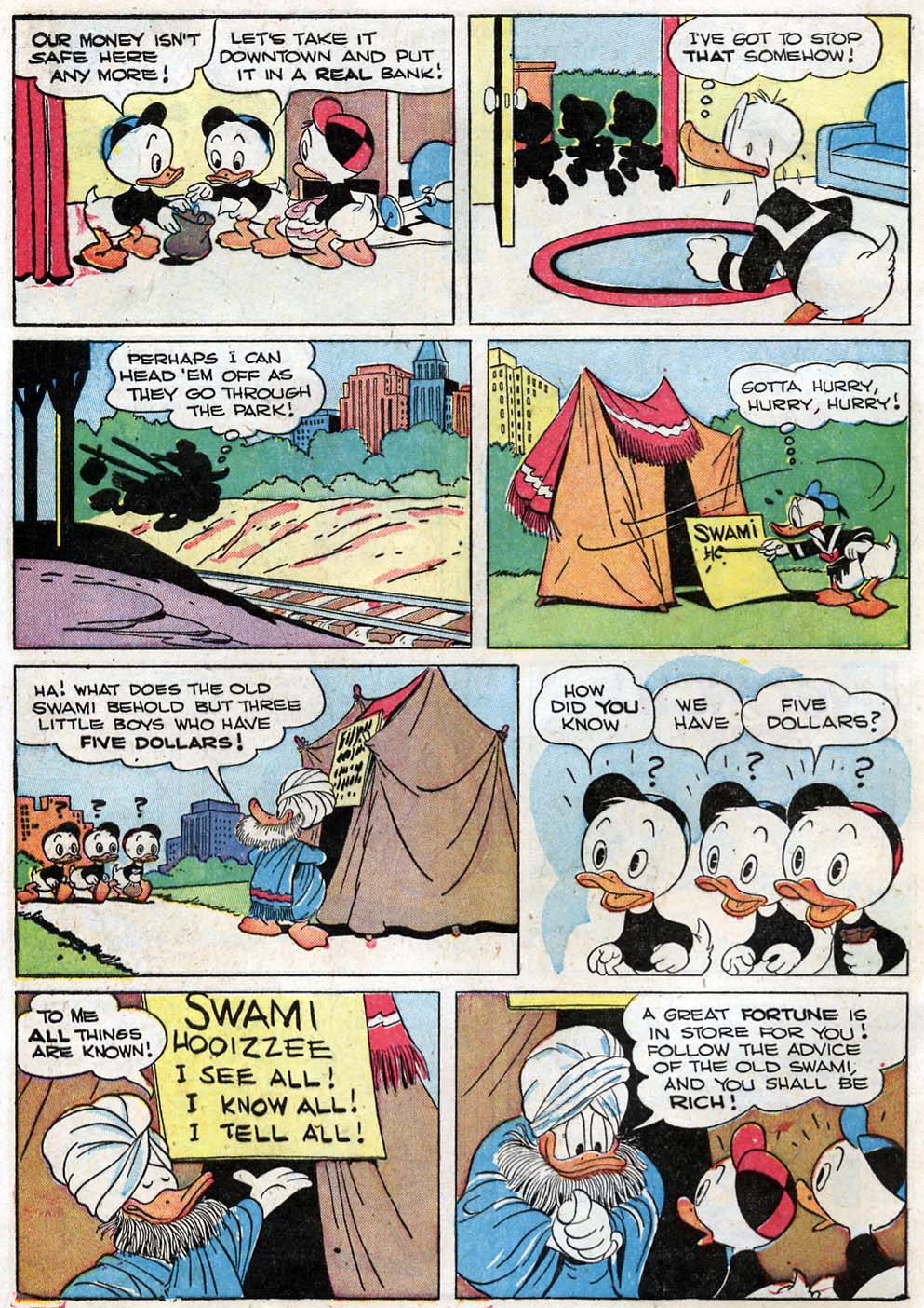 Read online Walt Disney's Comics and Stories comic -  Issue #95 - 8