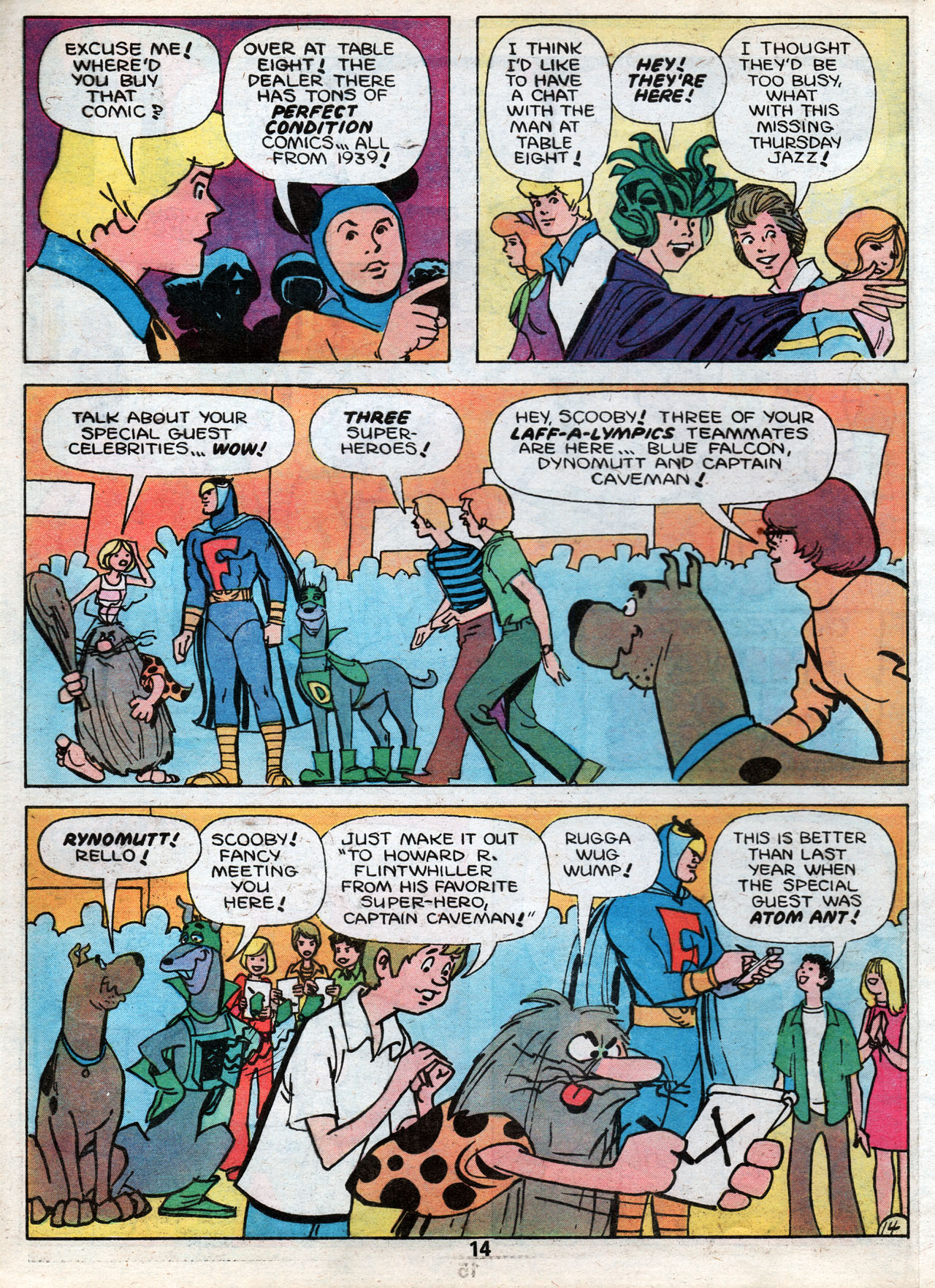 Read online Flintstones Visits Laff-A-Lympics comic -  Issue # Full - 16
