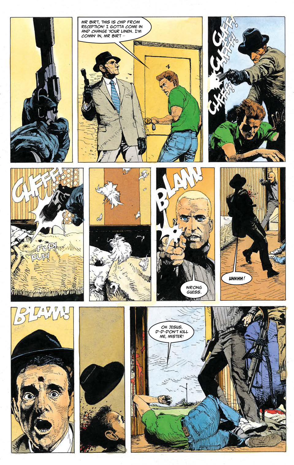 Read online Button Man comic -  Issue # TPB 3 - 38