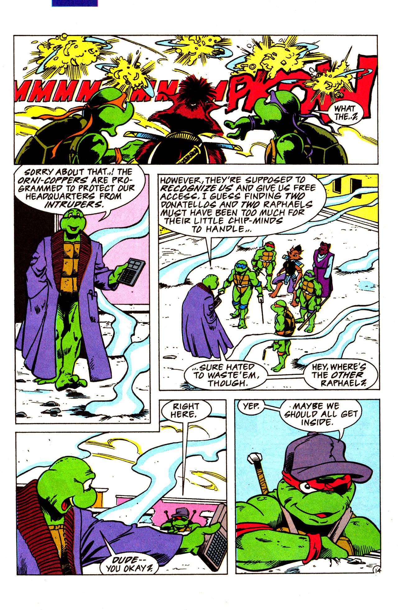 Read online Teenage Mutant Ninja Turtles Adventures (1989) comic -  Issue #42 - 16