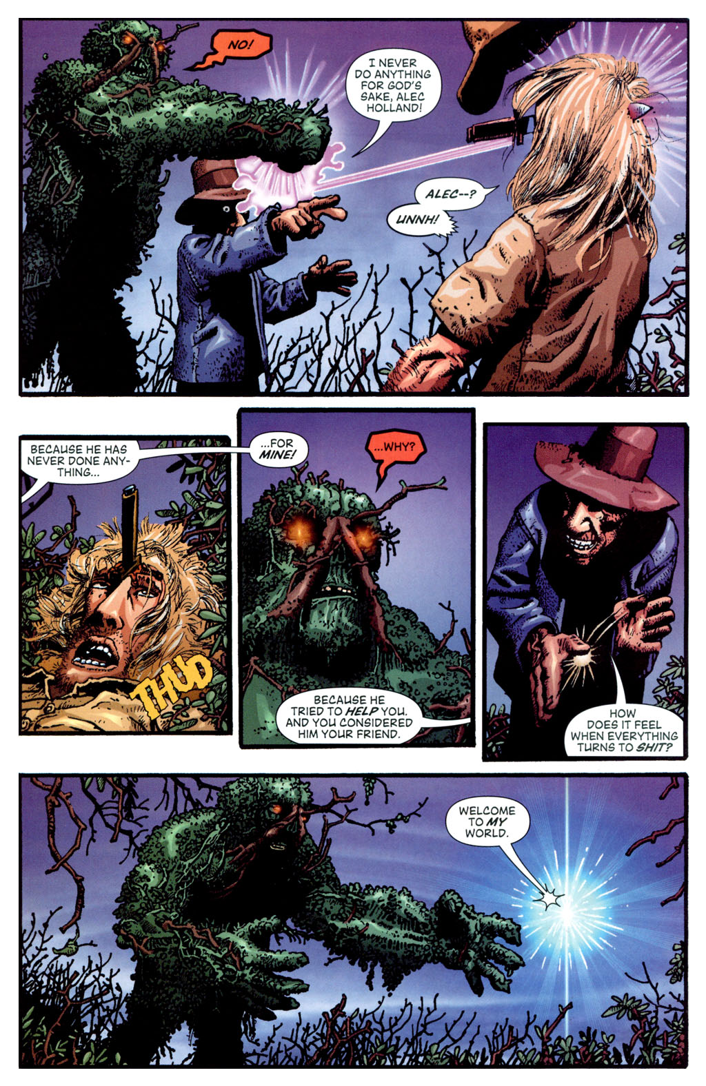 Read online Swamp Thing (2004) comic -  Issue #8 - 16