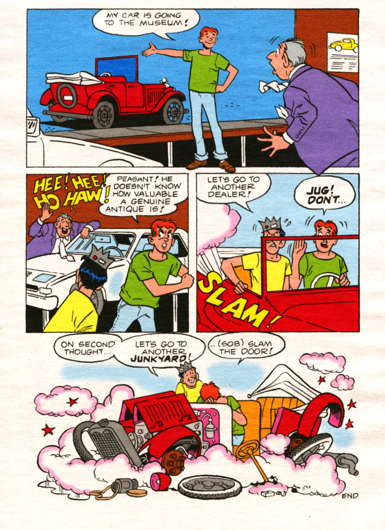 Read online Jughead's Double Digest Magazine comic -  Issue #152 - 142