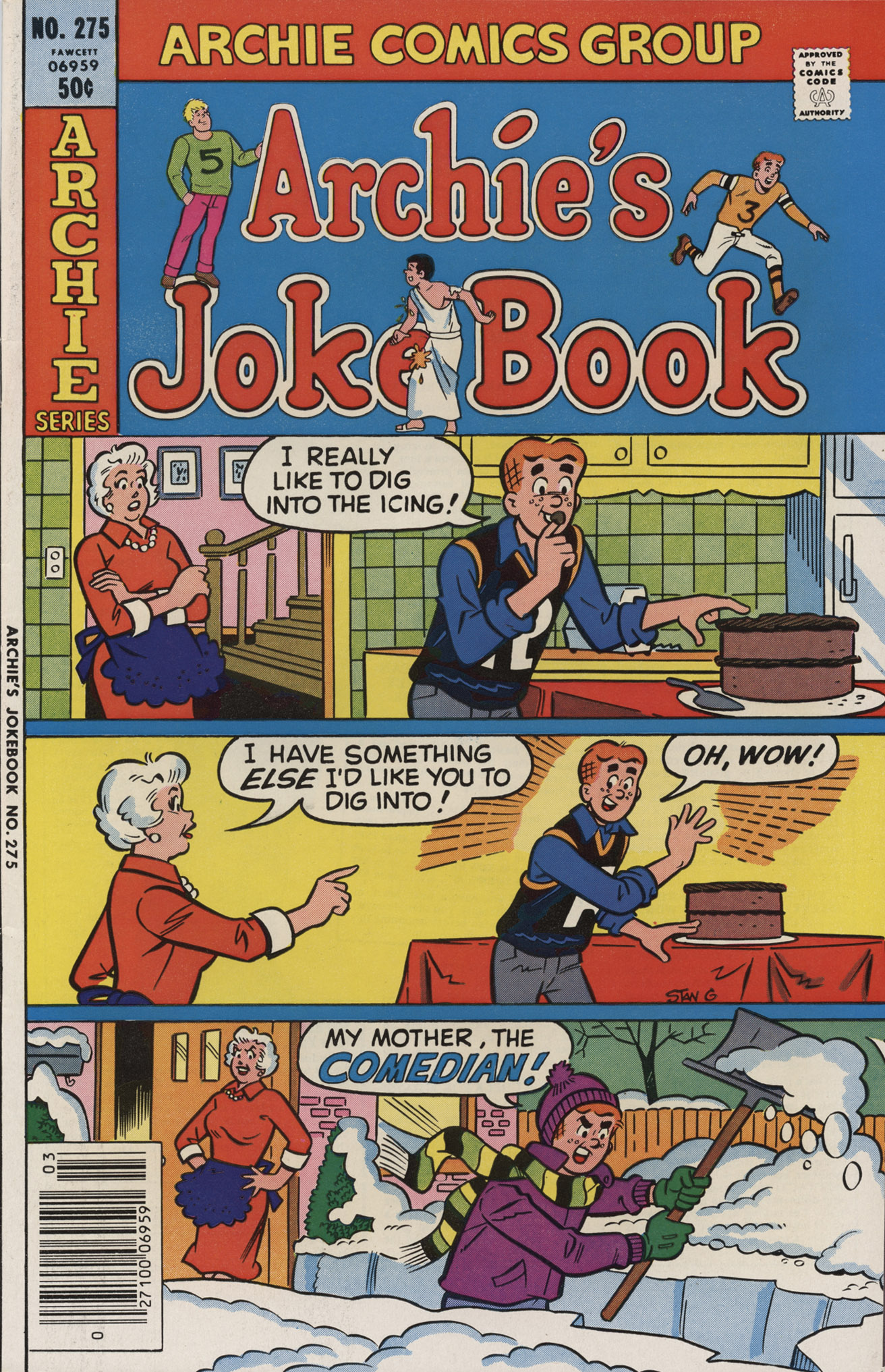 Read online Archie's Joke Book Magazine comic -  Issue #275 - 1