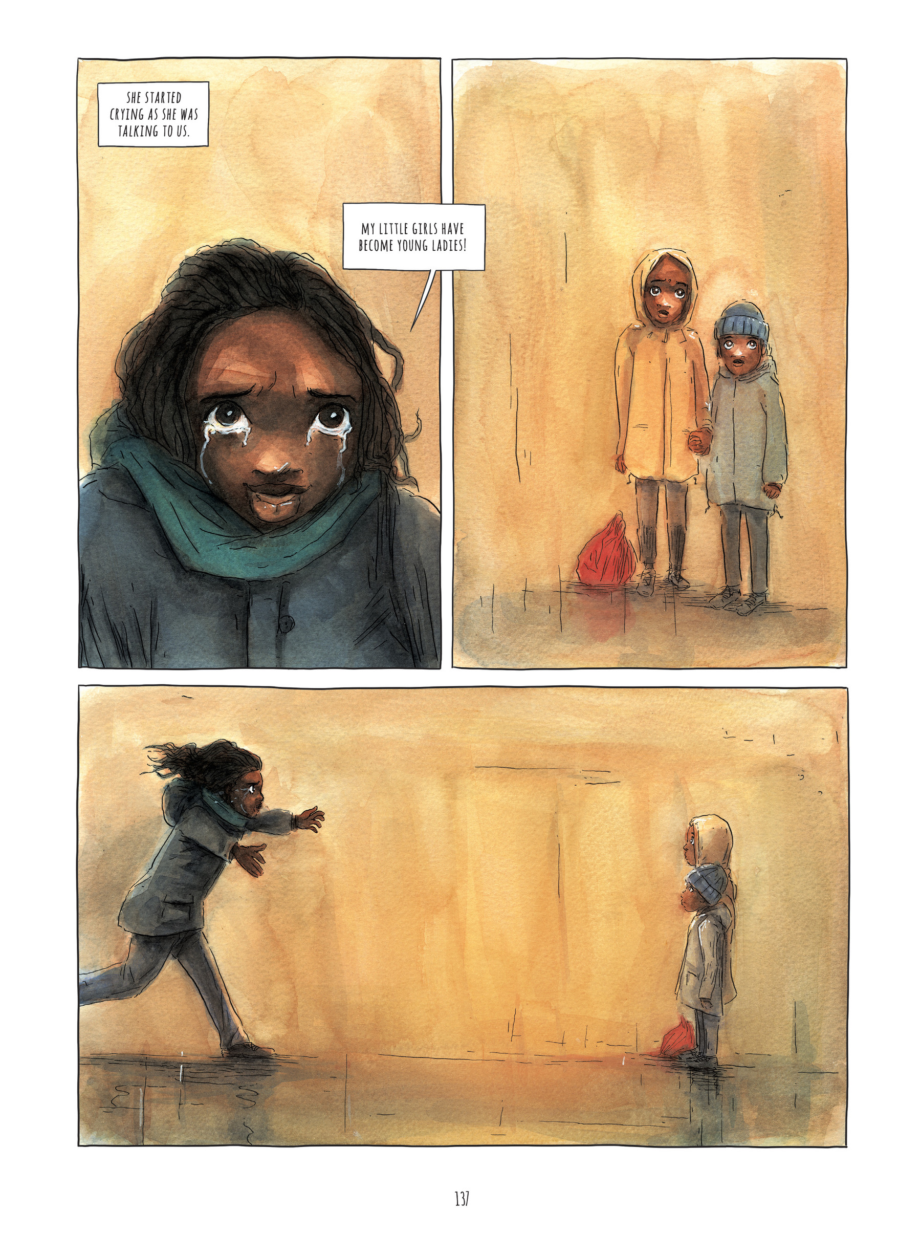 Read online Alice on the Run: One Child's Journey Through the Rwandan Civil War comic -  Issue # TPB - 136