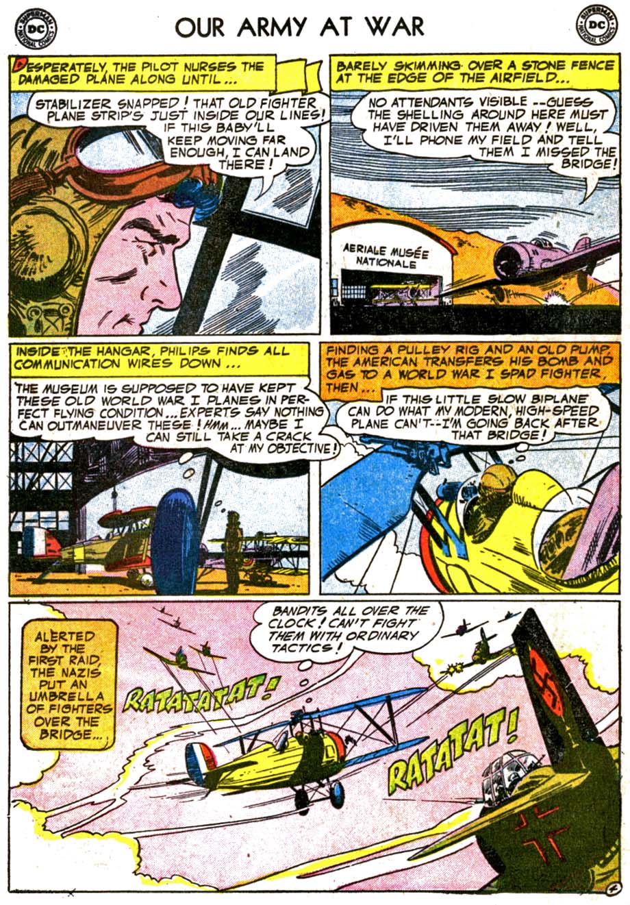 Read online Our Army at War (1952) comic -  Issue #37 - 22