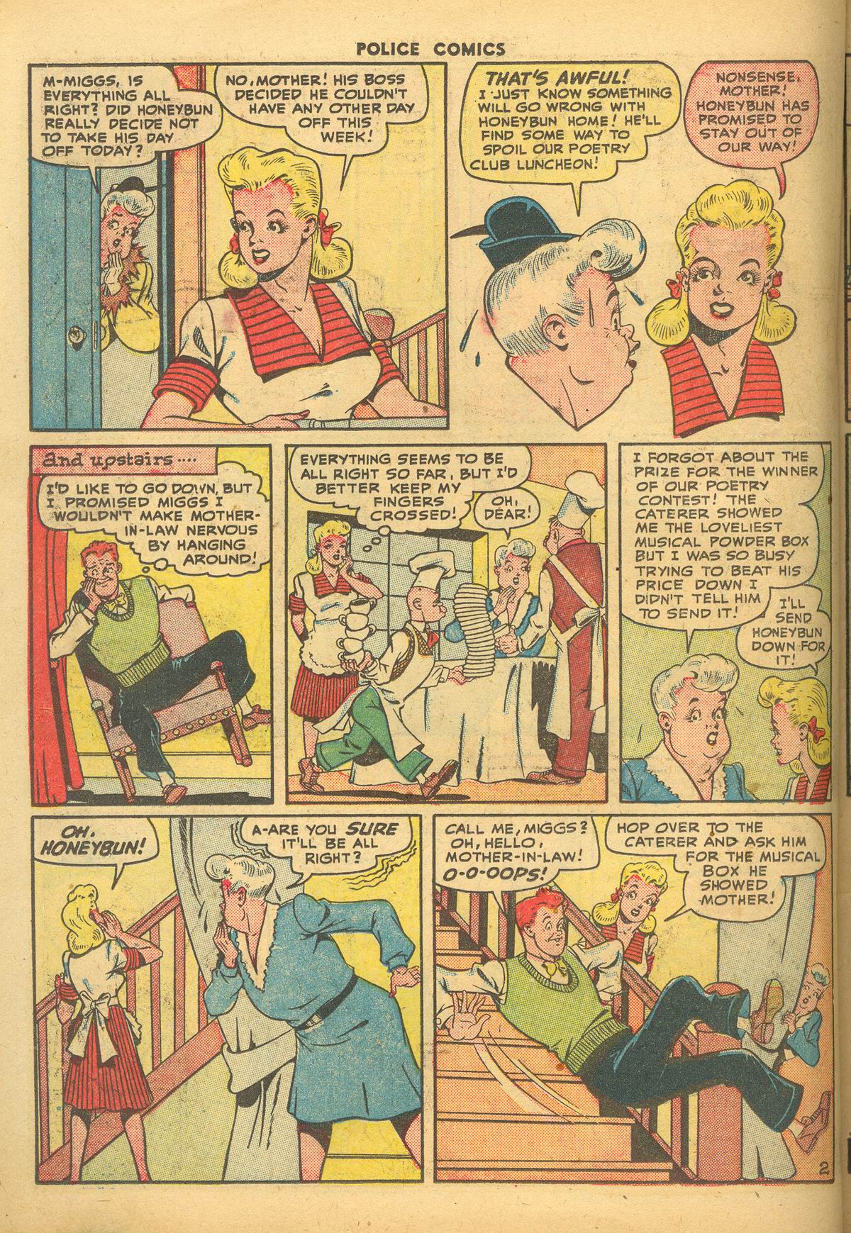 Read online Police Comics comic -  Issue #64 - 38