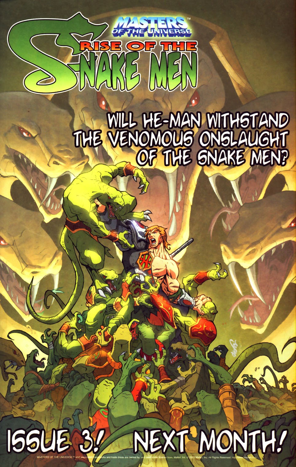 Read online Masters of the Universe Rise of the Snake Men comic -  Issue #2 - 24